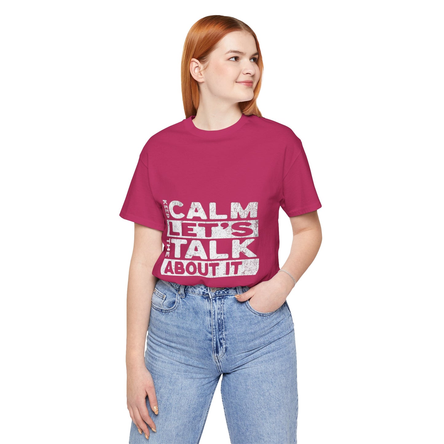 Unisex Tee – Keep Calm Let's Talk