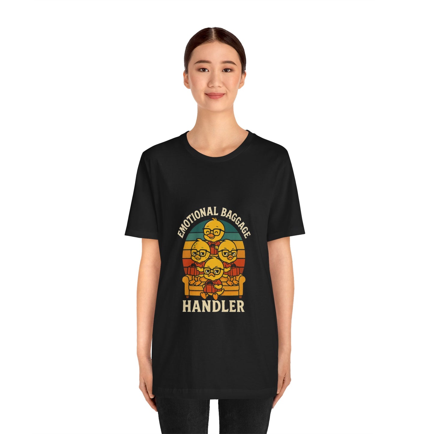 Unisex Jersey Short Sleeve T-Shirt - Emotional Baggage Handler