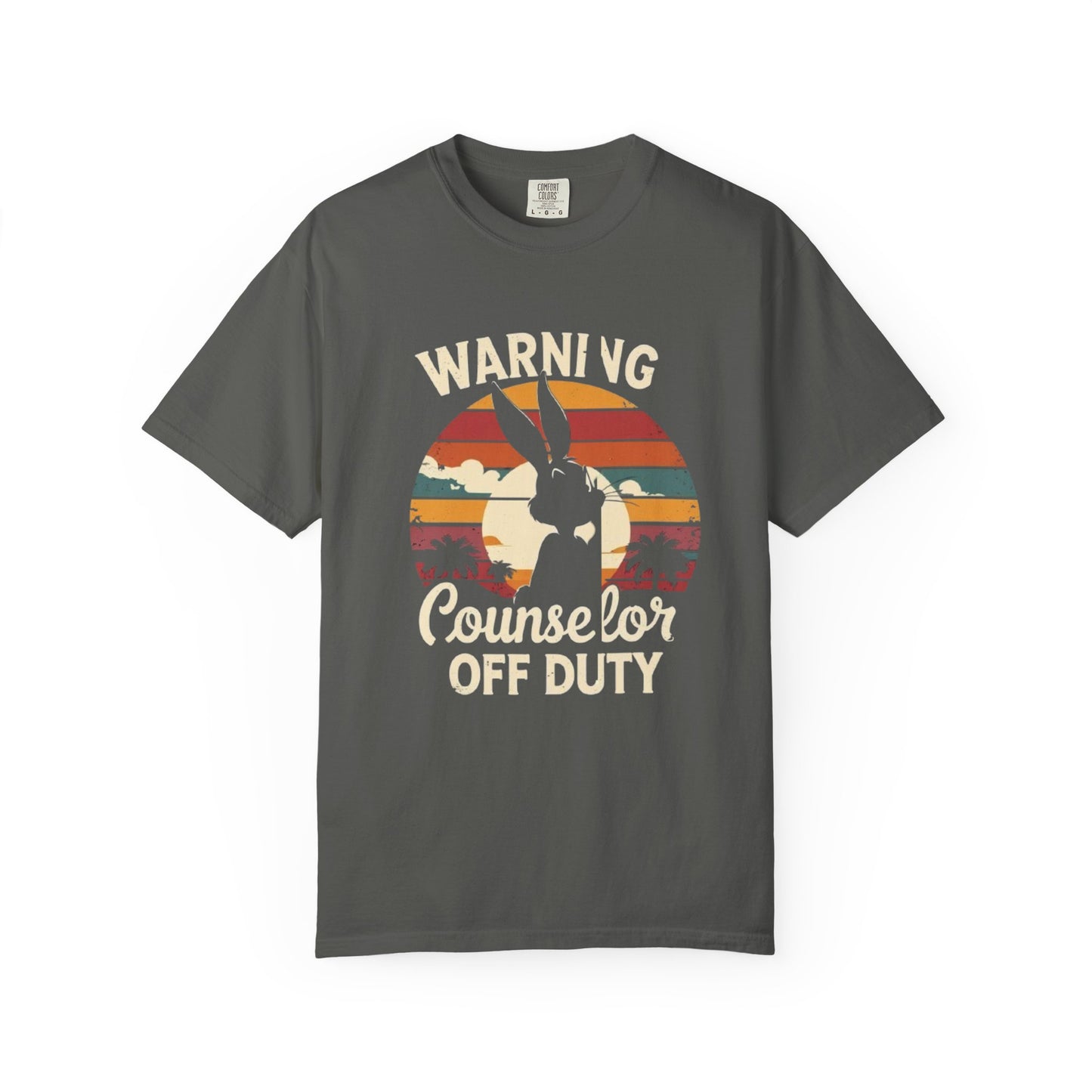 Unisex Garment-Dyed Tee - Counselor Off Duty