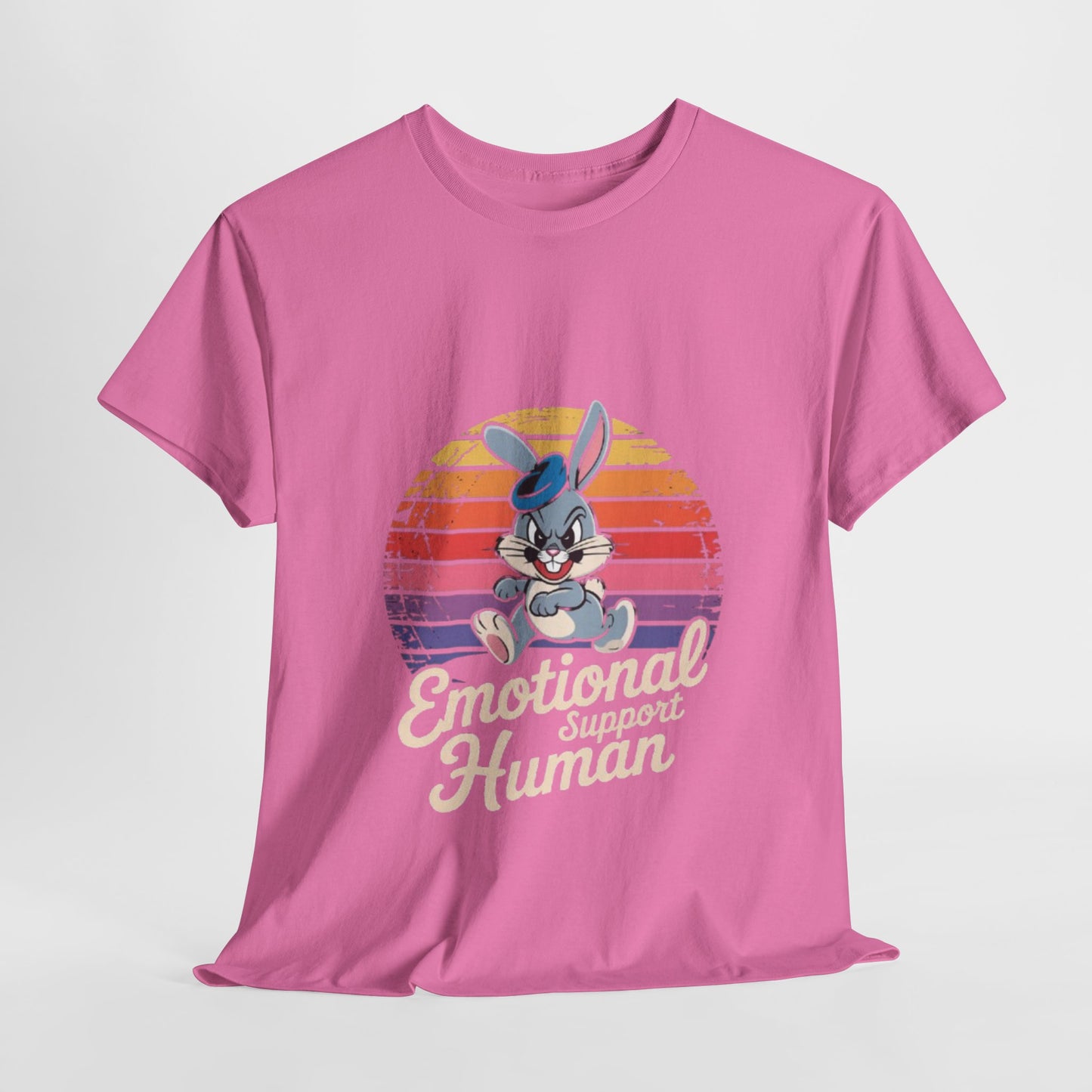 Unisex Heavy Cotton T-Shirt -Emotional Support Human Tee