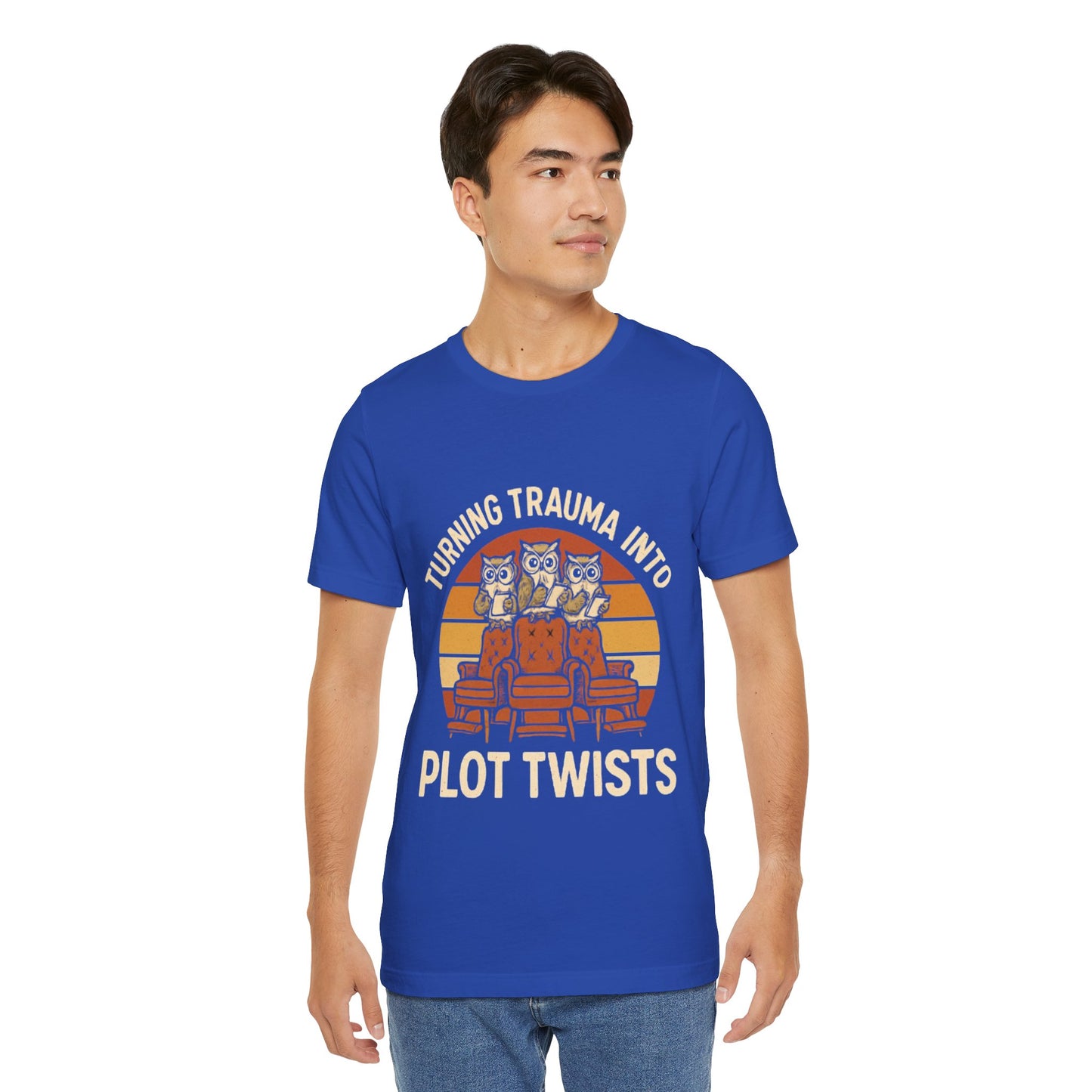 Turning Trauma into Plot Twists Tee, Unisex T-Shirt