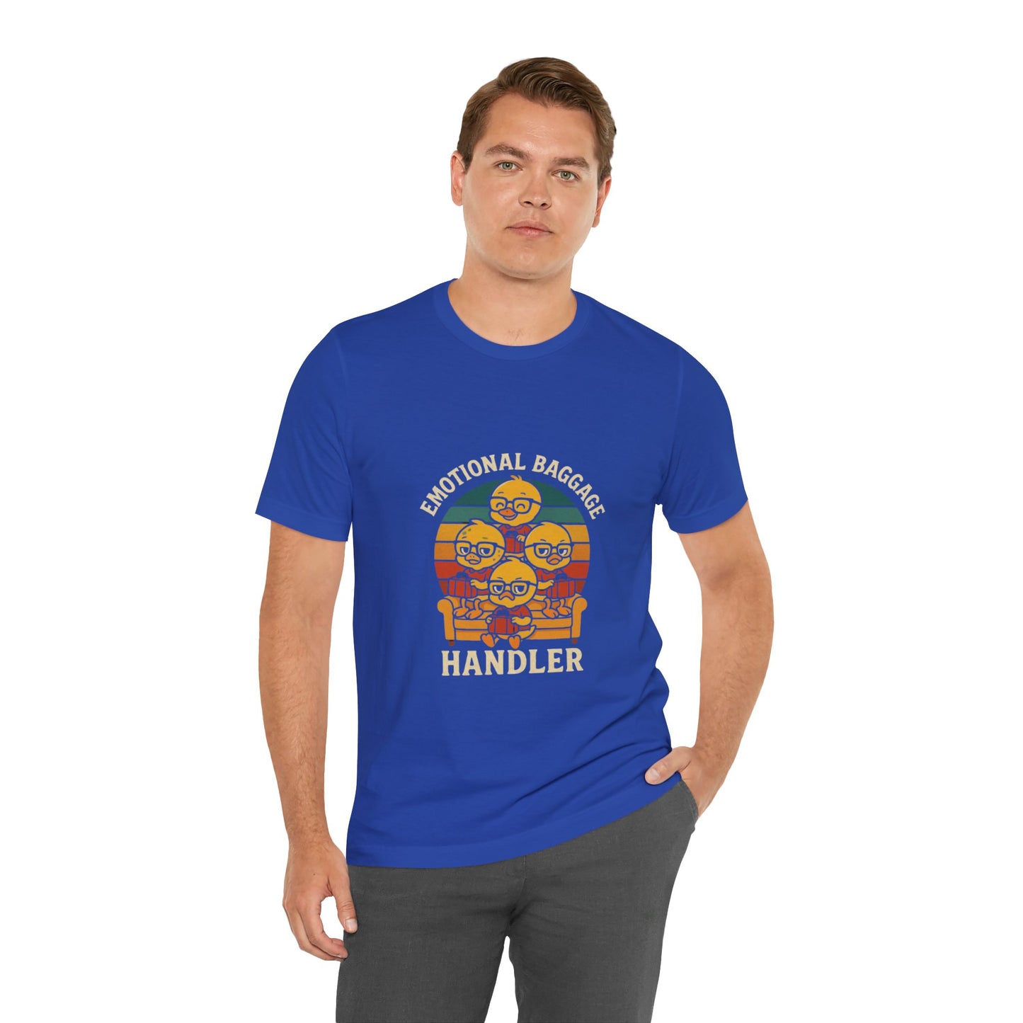 Unisex Jersey Short Sleeve T-Shirt - Emotional Baggage Handler