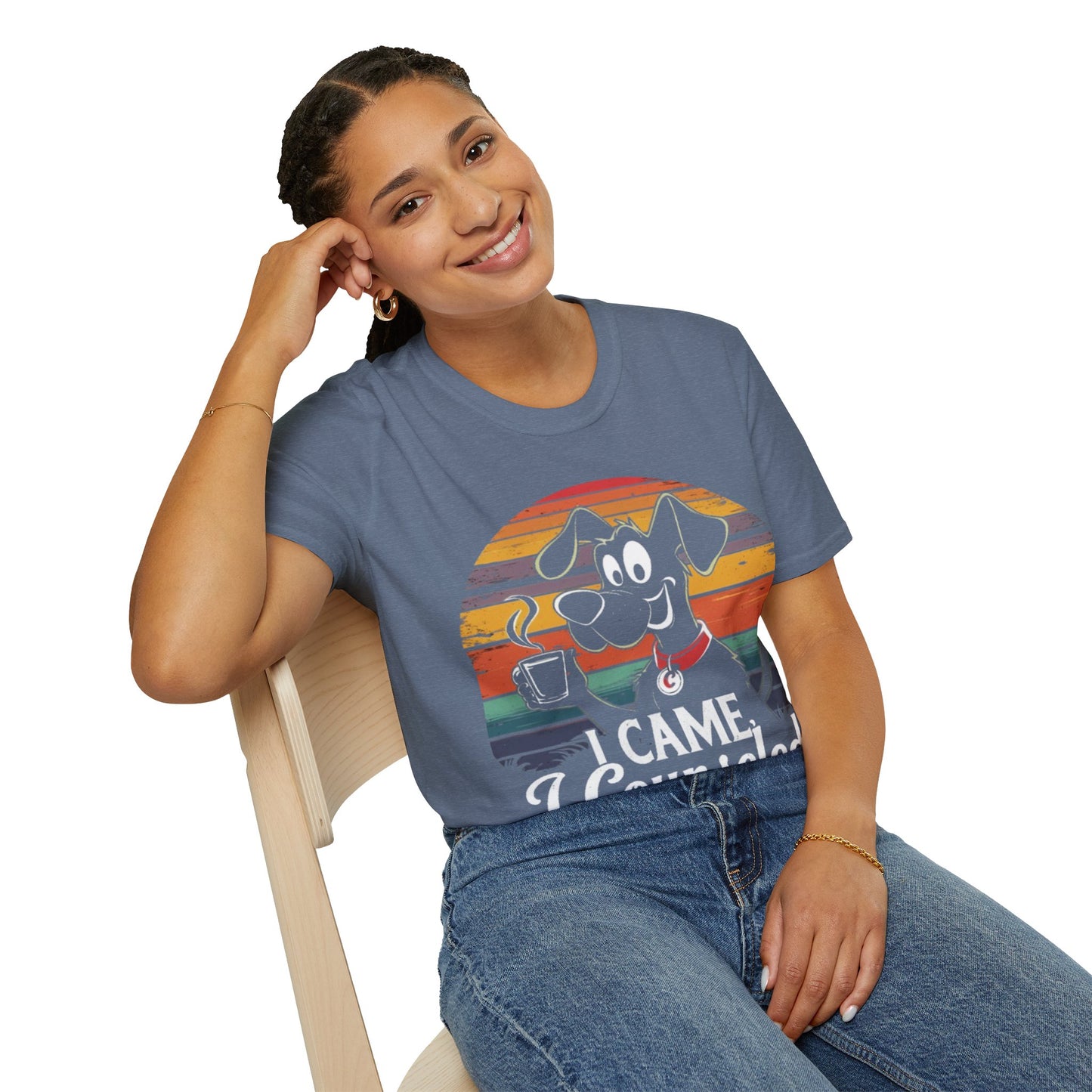 Fun Counselor T-Shirt -I Came I Counseled