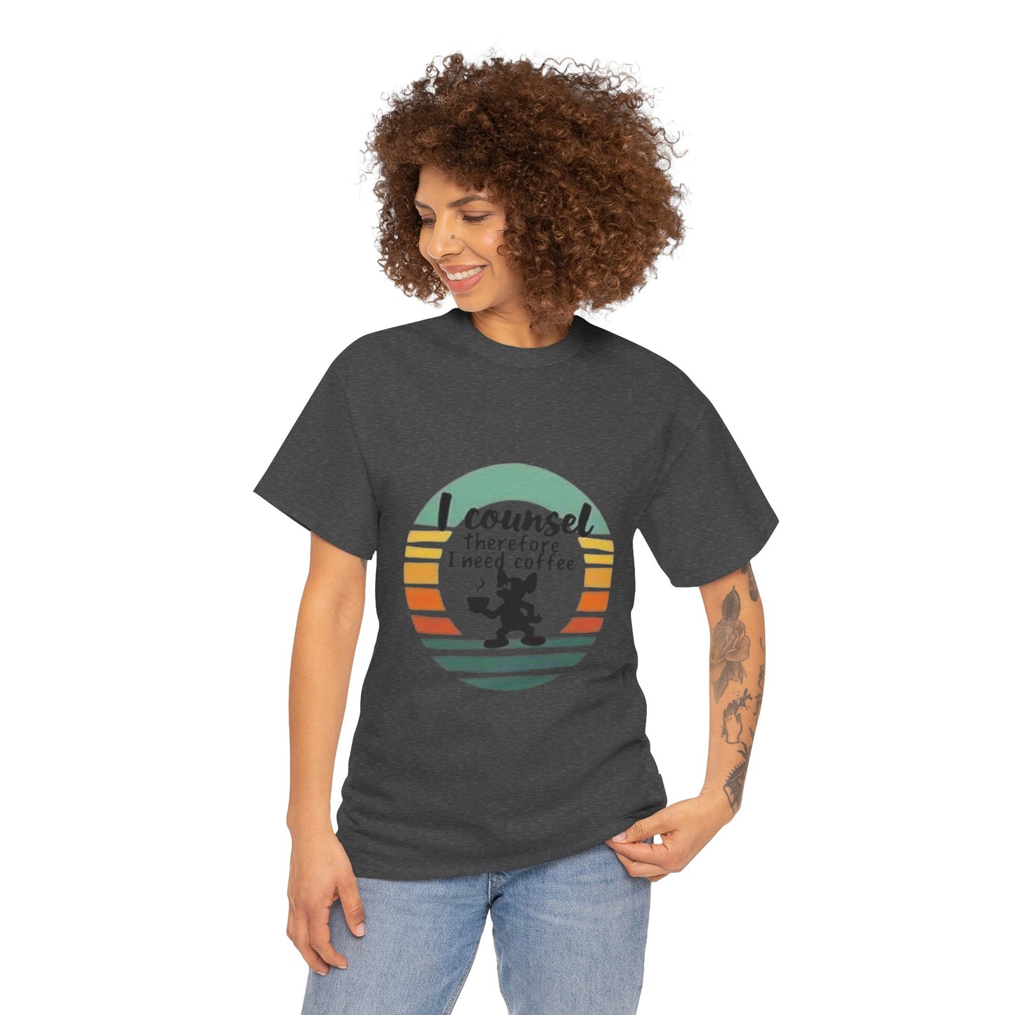 Unisex Heavy Cotton-Counselor Tee
