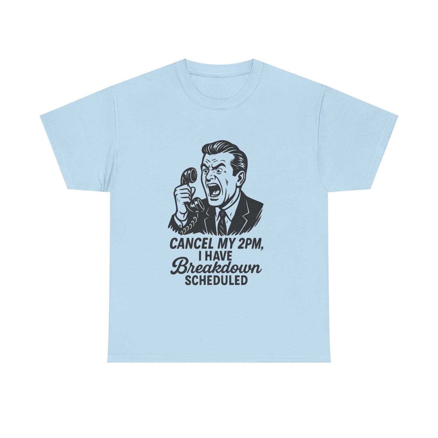 Humorous Unisex Cotton Tee – Perfect Gift for Stress Relief