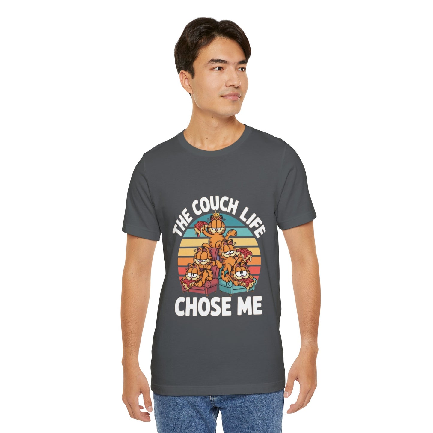 Vintage Unisex Tee - The Couch Life Chose Me