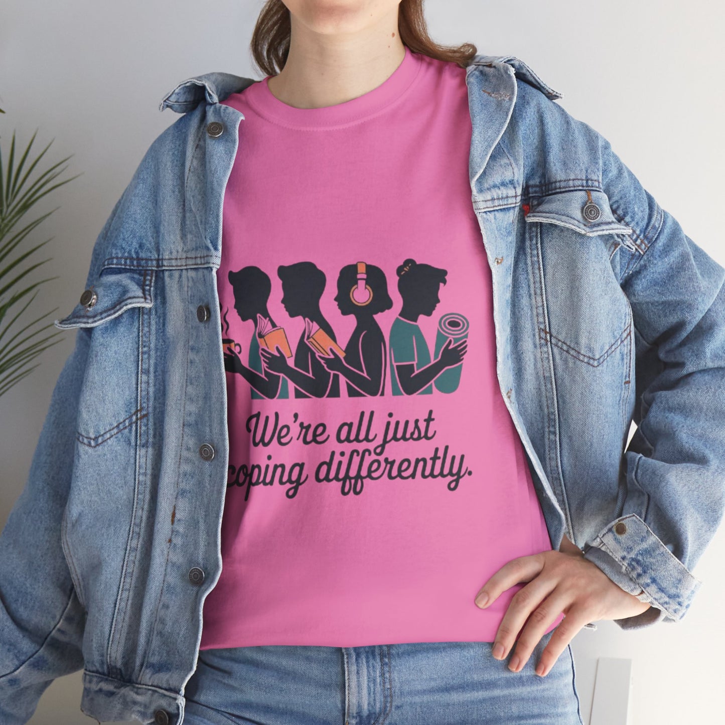 Coping Together Unisex Tee - Mental Health Awareness Apparel