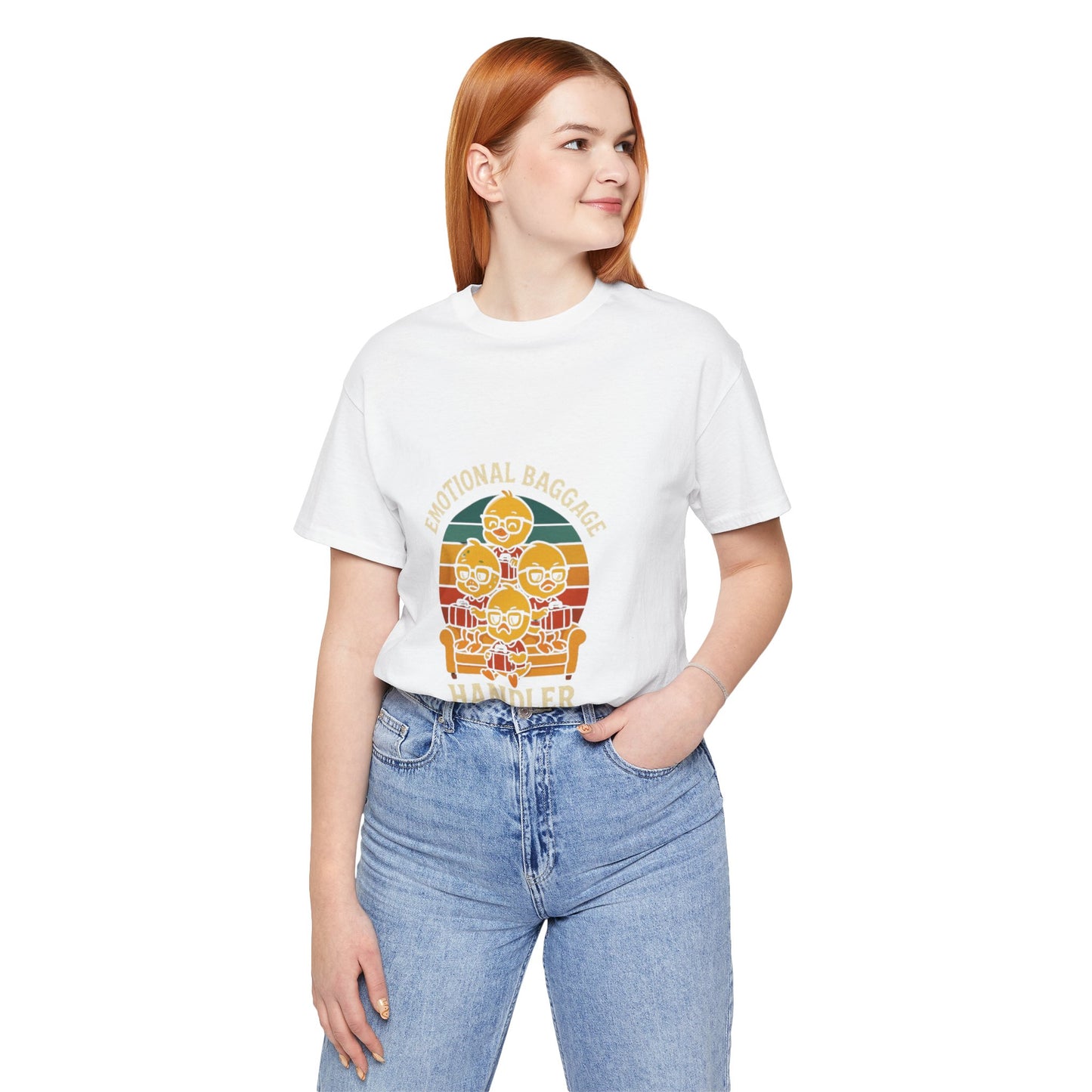 Unisex Jersey Short Sleeve T-Shirt - Emotional Baggage Handler