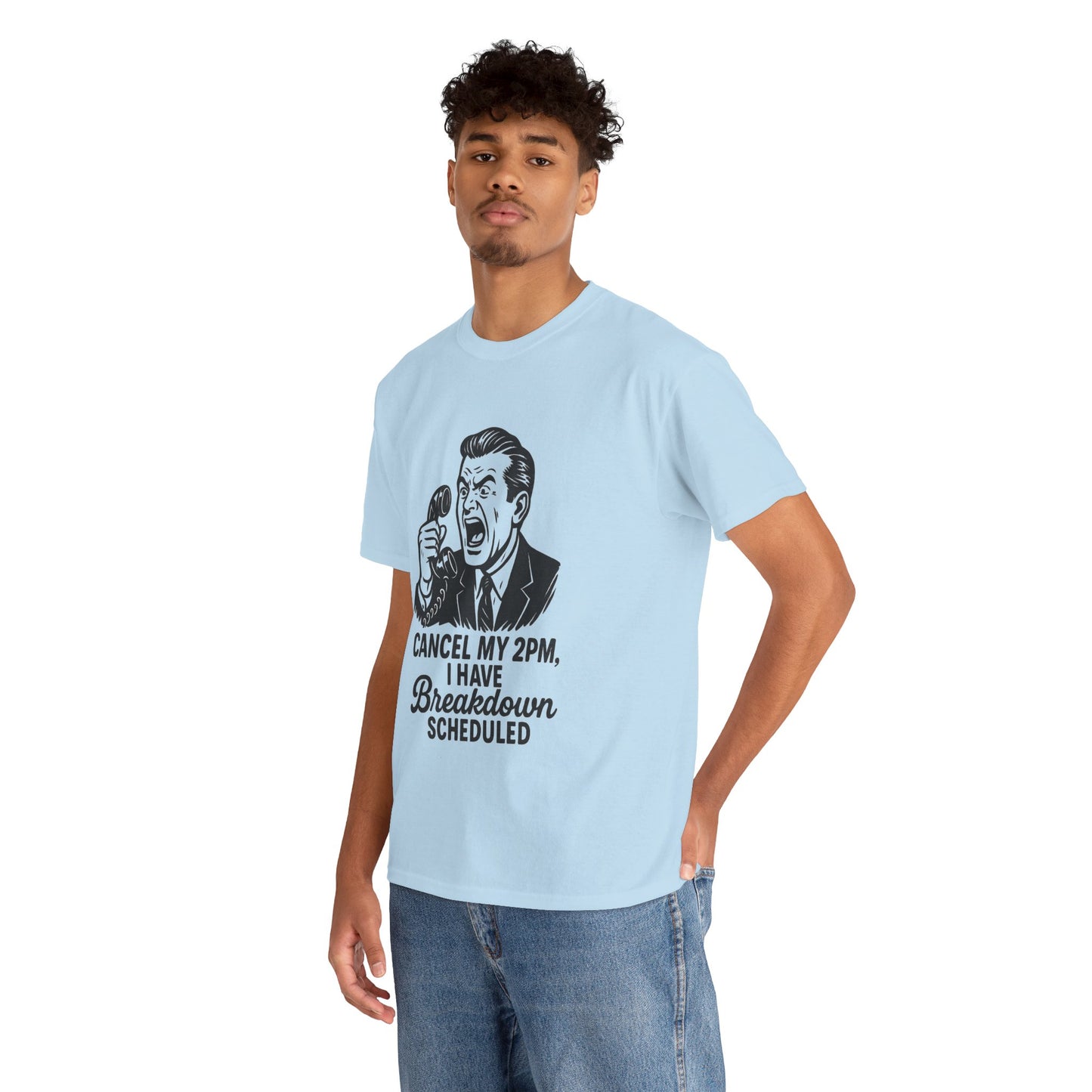 Humorous Unisex Cotton Tee – Perfect Gift for Stress Relief