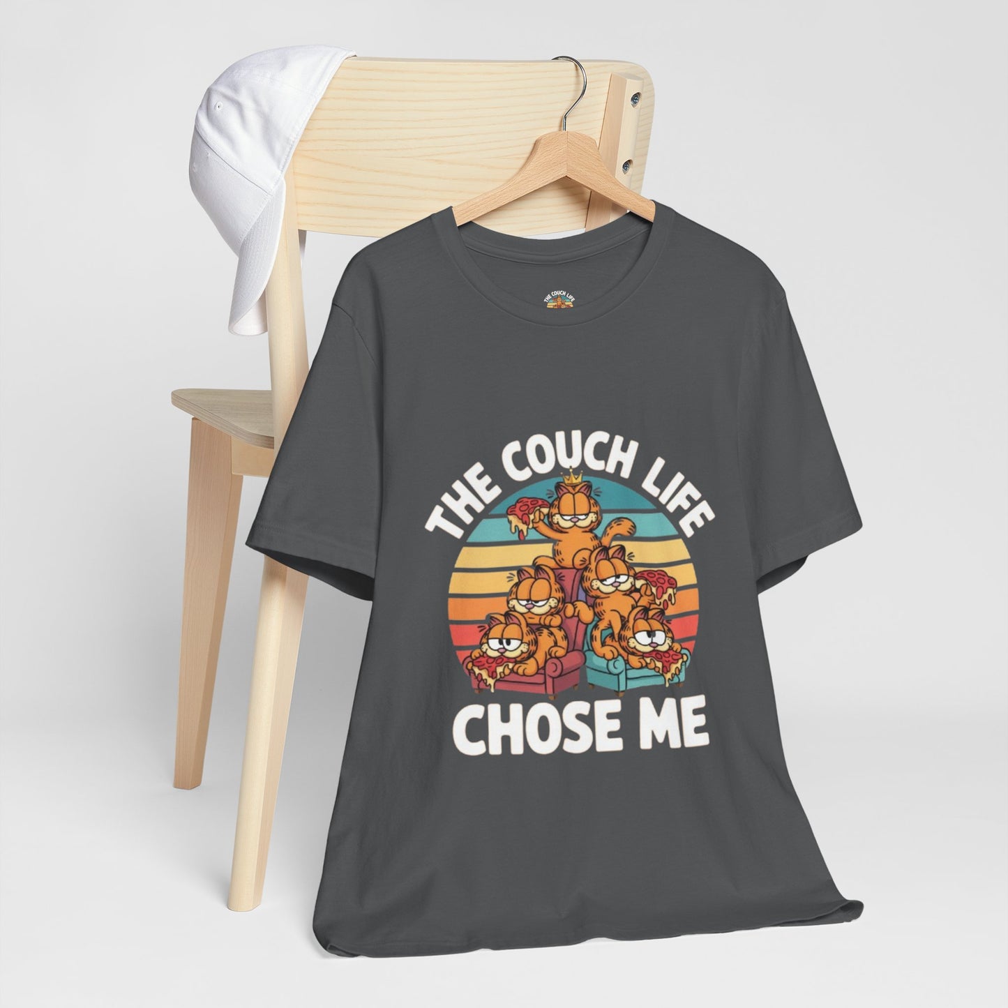 Vintage Unisex Tee - The Couch Life Chose Me