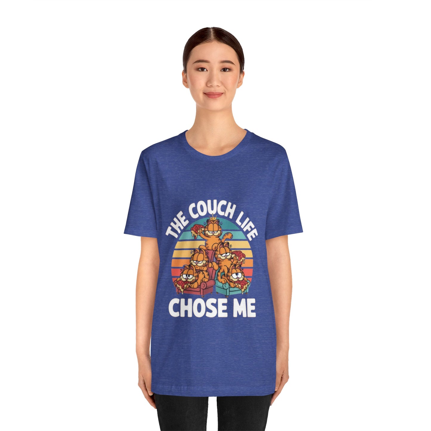 Vintage Unisex Tee - The Couch Life Chose Me