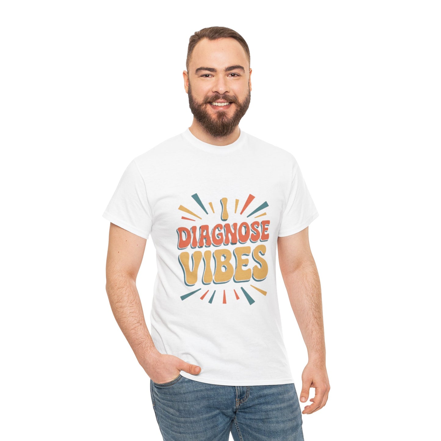 Unisex Diagnose Vibes Tee, Casual T-Shirt