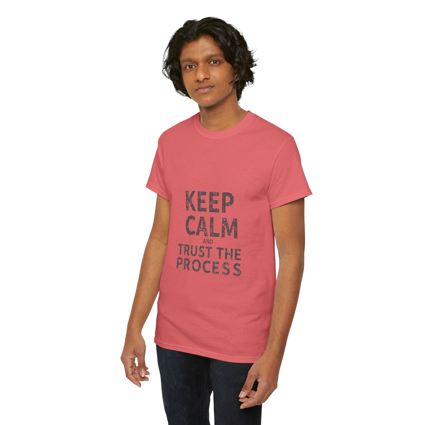 Unisex Heavy Cotton Tee -Keep Calm