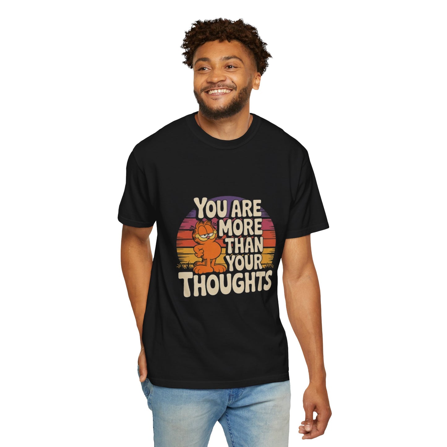 Unisex Garment-Dyed T-Shirt - You Are More Than Your Thoughts