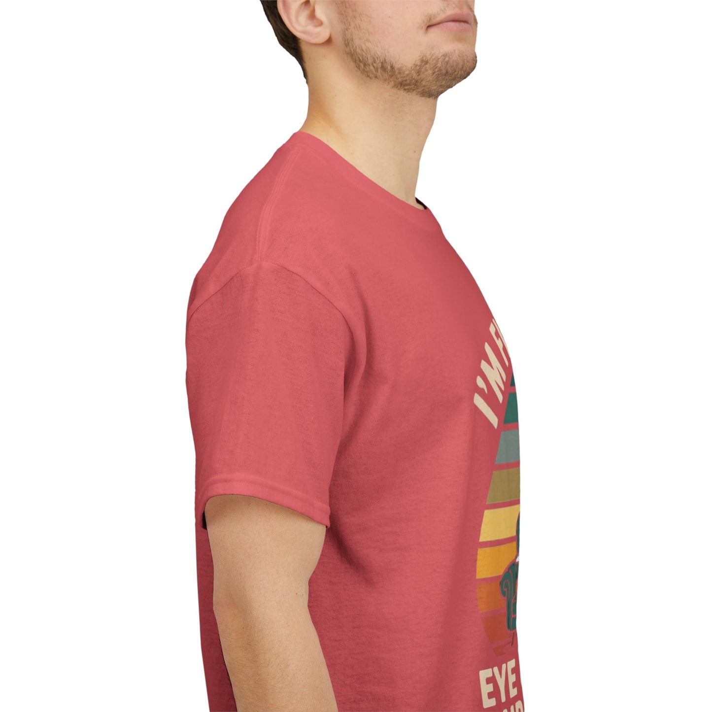 Unisex Heavy Cotton Tee -Fluent in Eye Contact
