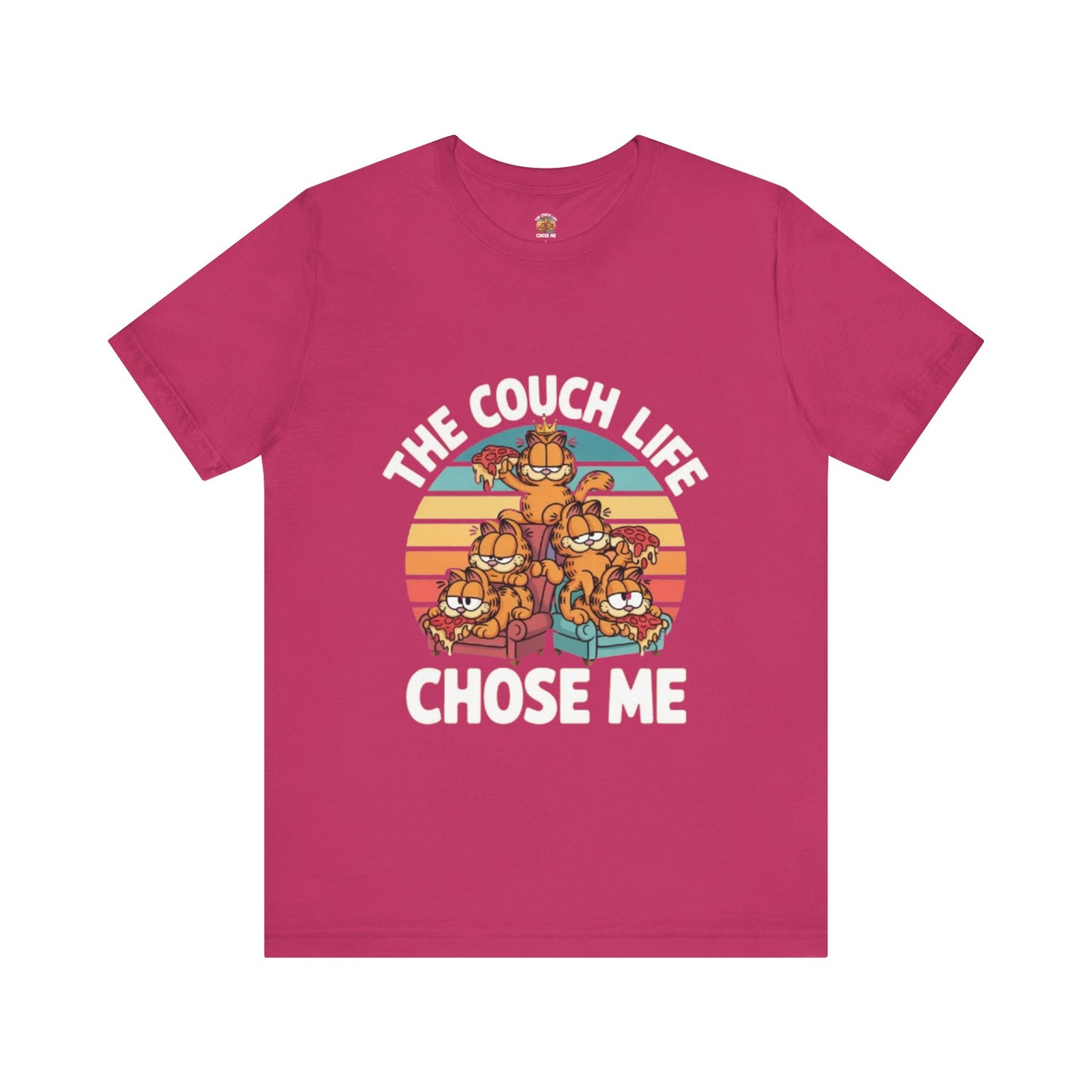 Vintage Unisex Tee - The Couch Life Chose Me