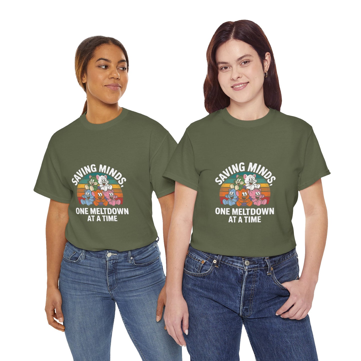 Unisex Heavy Cotton Tee - Saving Minds