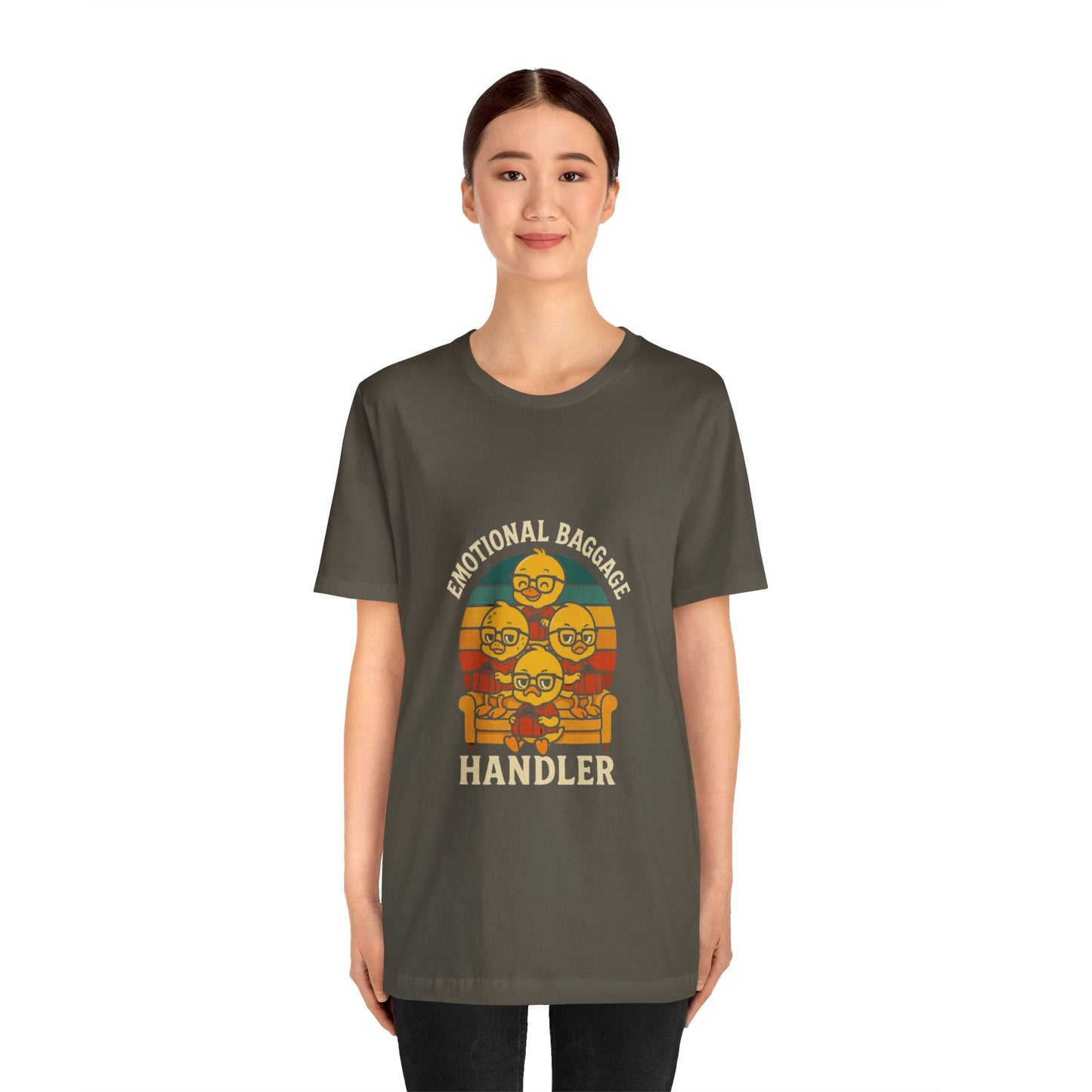 Unisex Jersey Short Sleeve T-Shirt - Emotional Baggage Handler