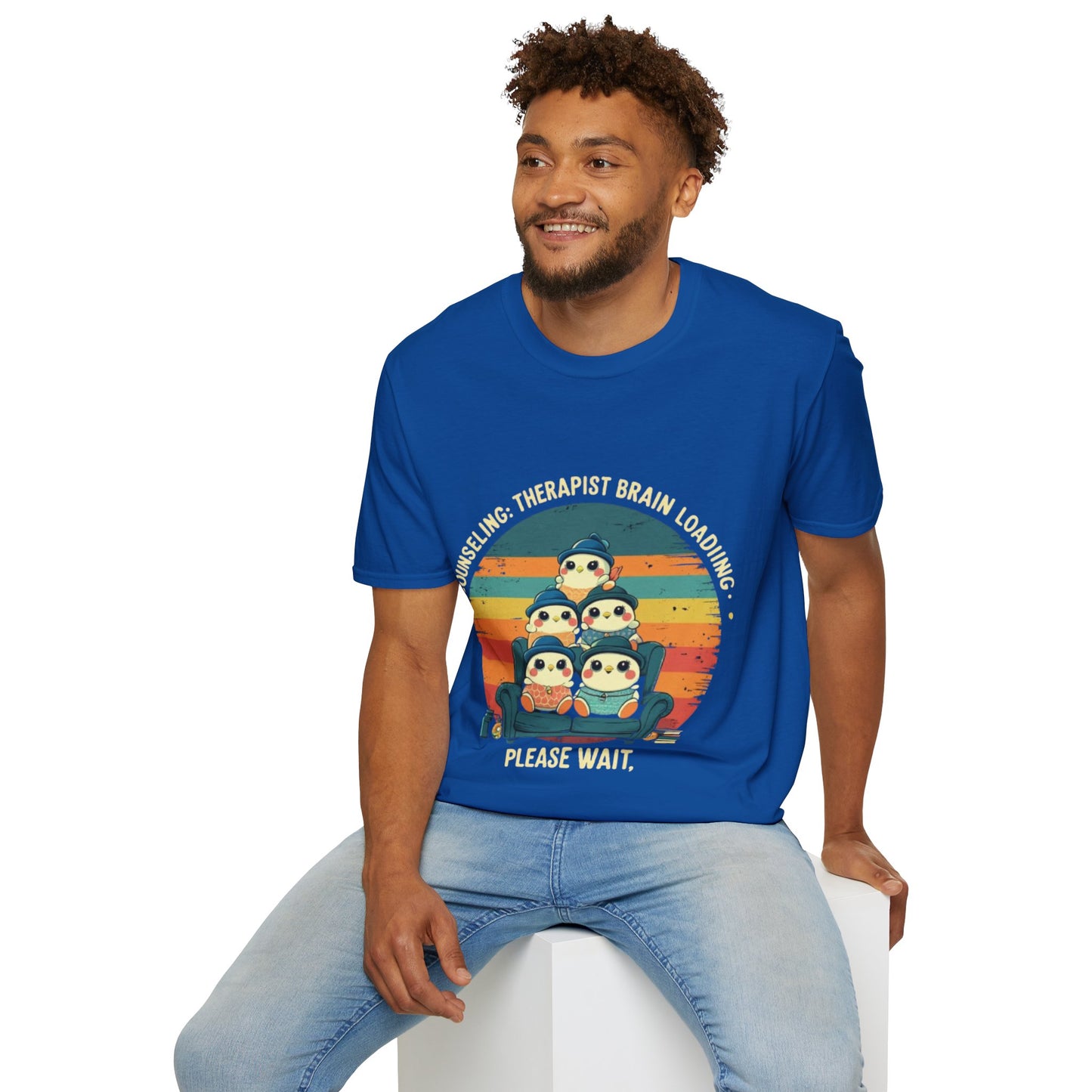 Unisex Tee-Therapist Brain Loading