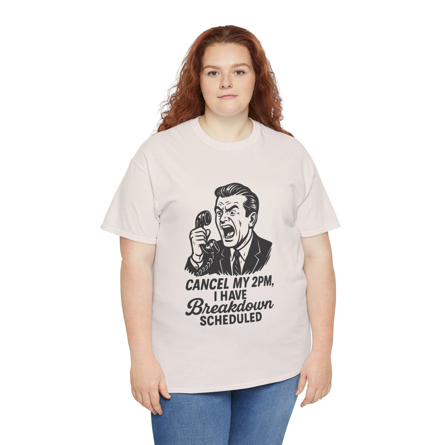 Humorous Unisex Cotton Tee – Perfect Gift for Stress Relief