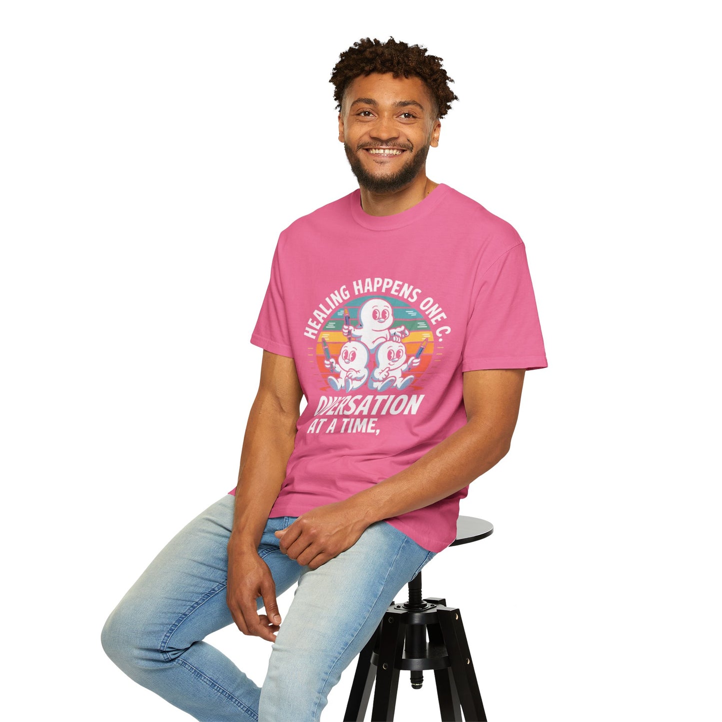 Unisex Garment-Dyed T-shirt - Healing Happens