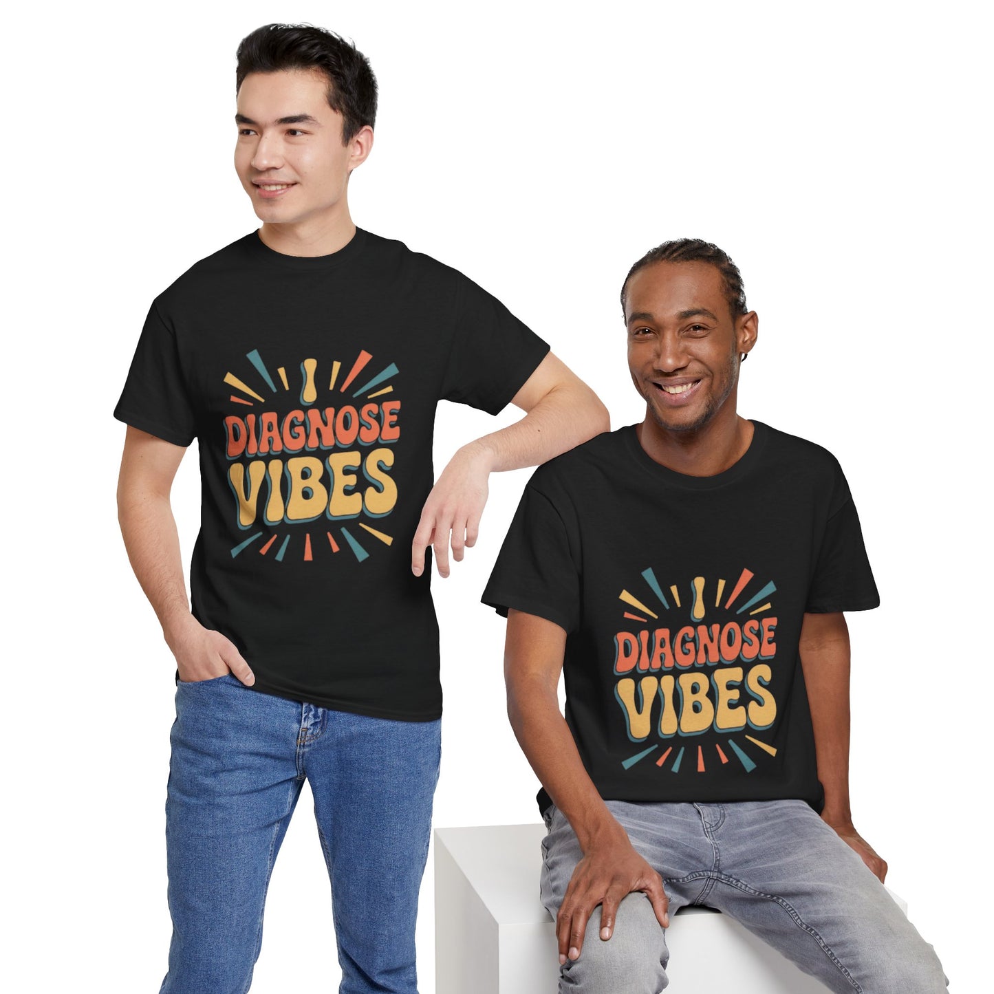 Unisex Diagnose Vibes Tee, Casual T-Shirt