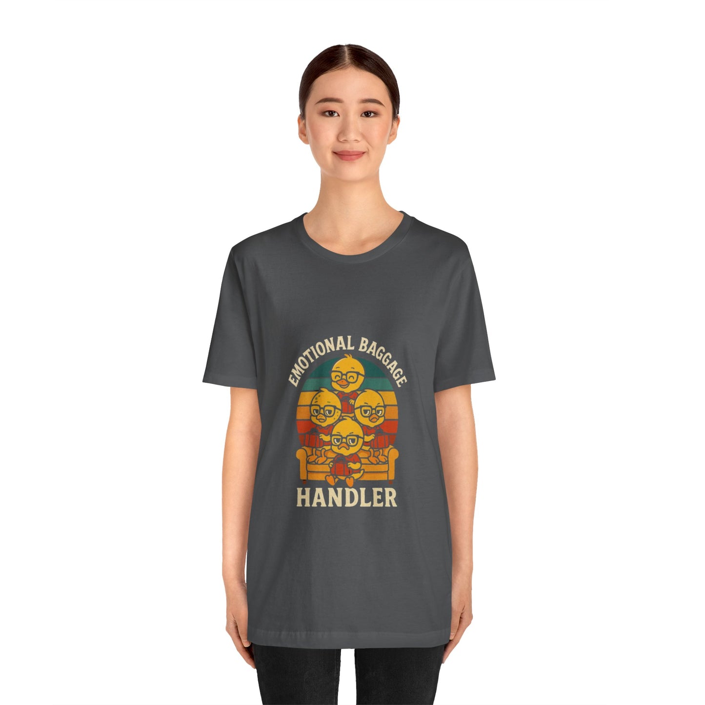Unisex Jersey Short Sleeve T-Shirt - Emotional Baggage Handler