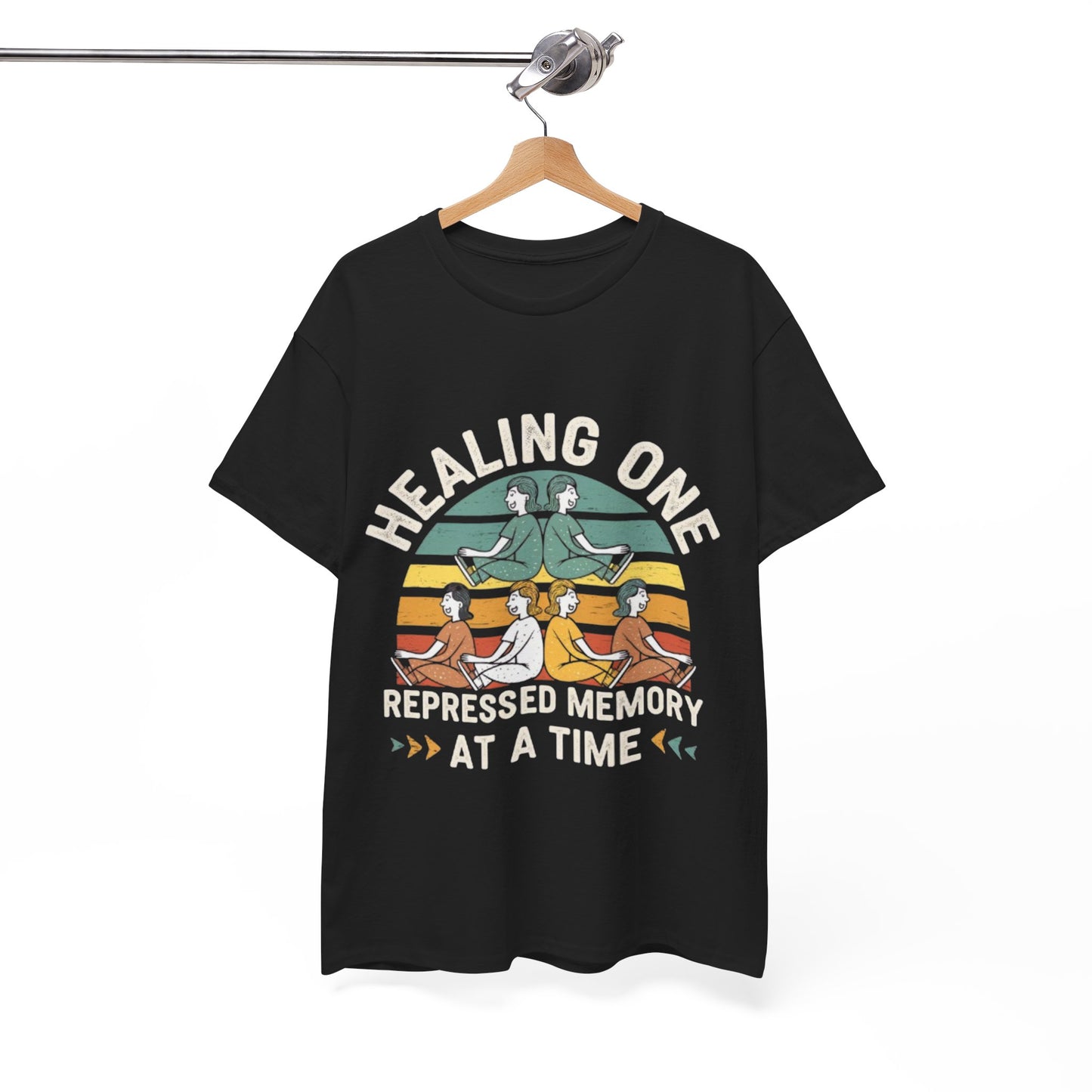 Unisex Heavy Cotton Tee -Healing repressed memories one at a time