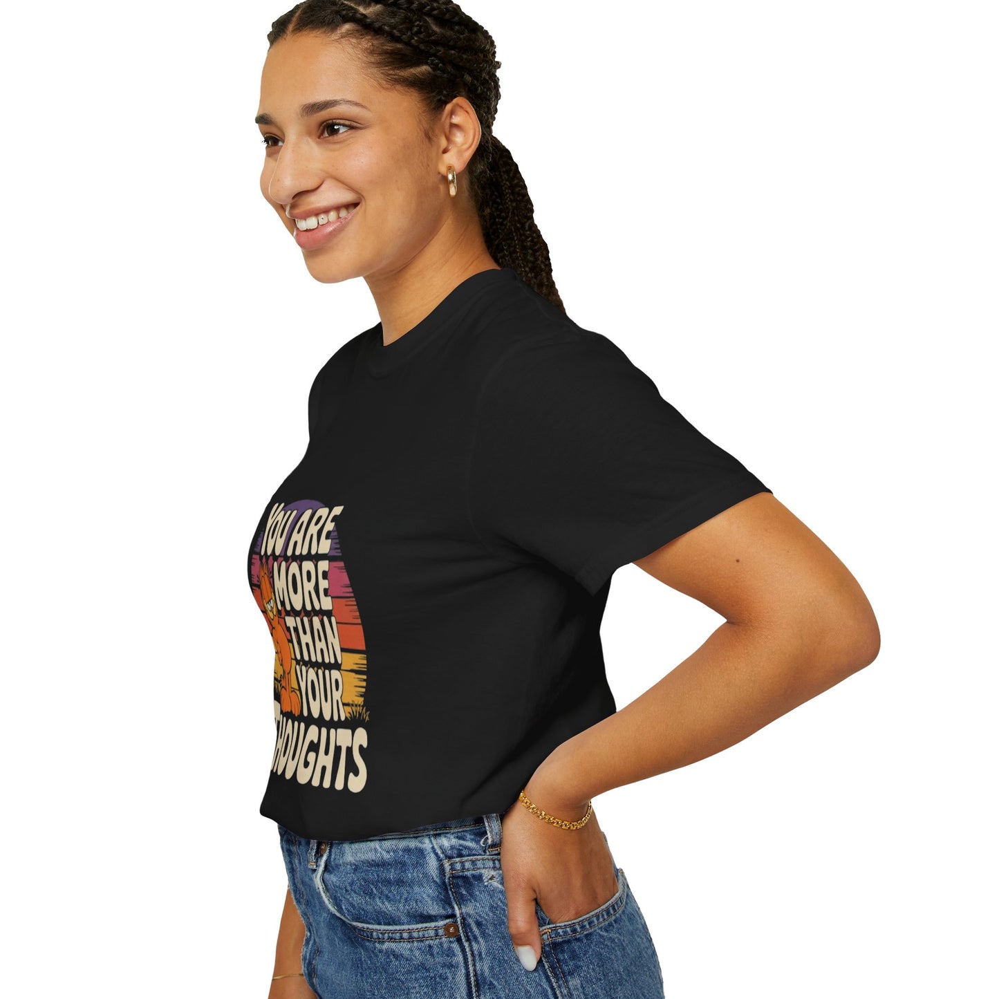 Unisex Garment-Dyed T-Shirt - You Are More Than Your Thoughts