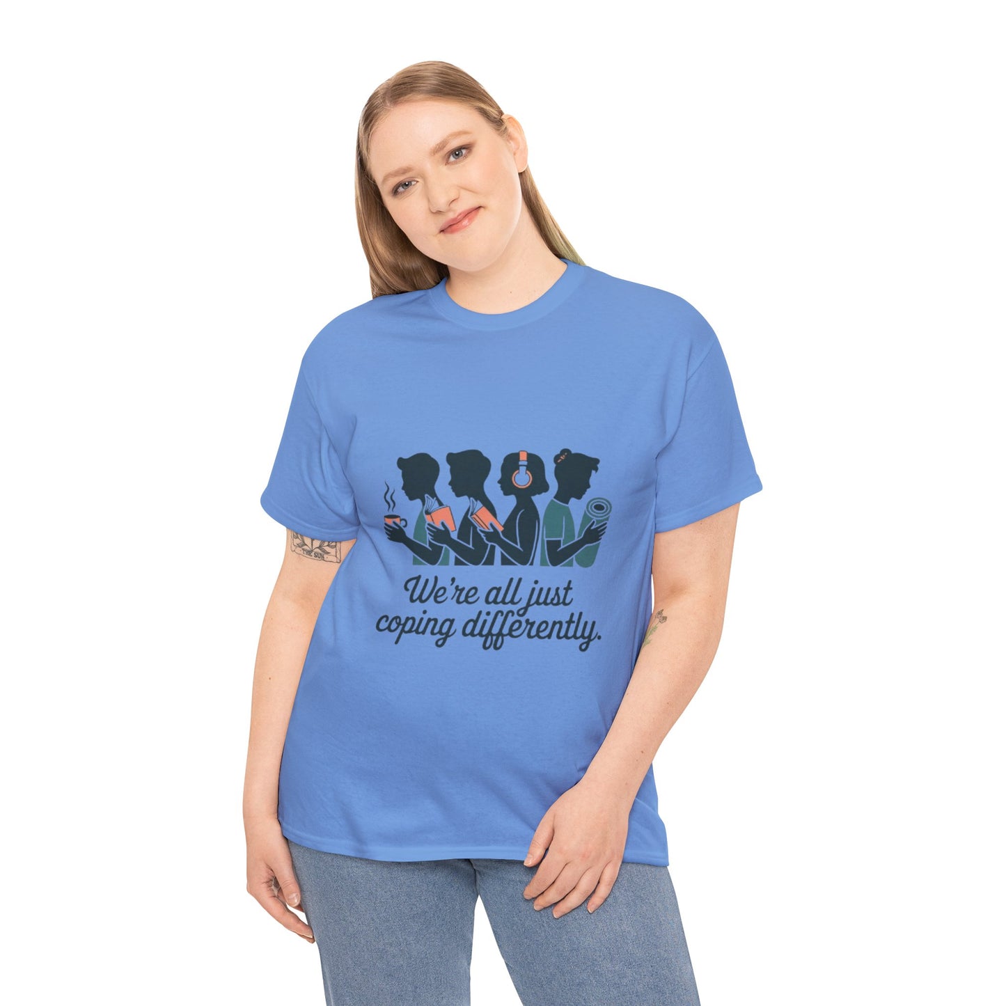 Coping Together Unisex Tee - Mental Health Awareness Apparel