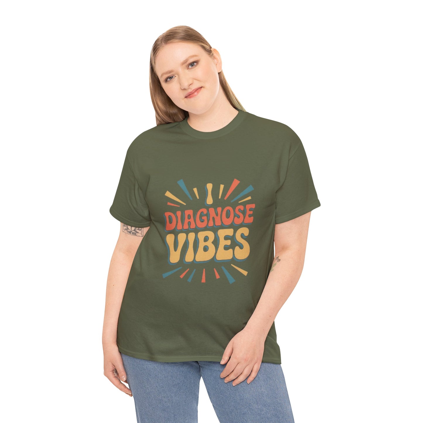 Unisex Diagnose Vibes Tee, Casual T-Shirt