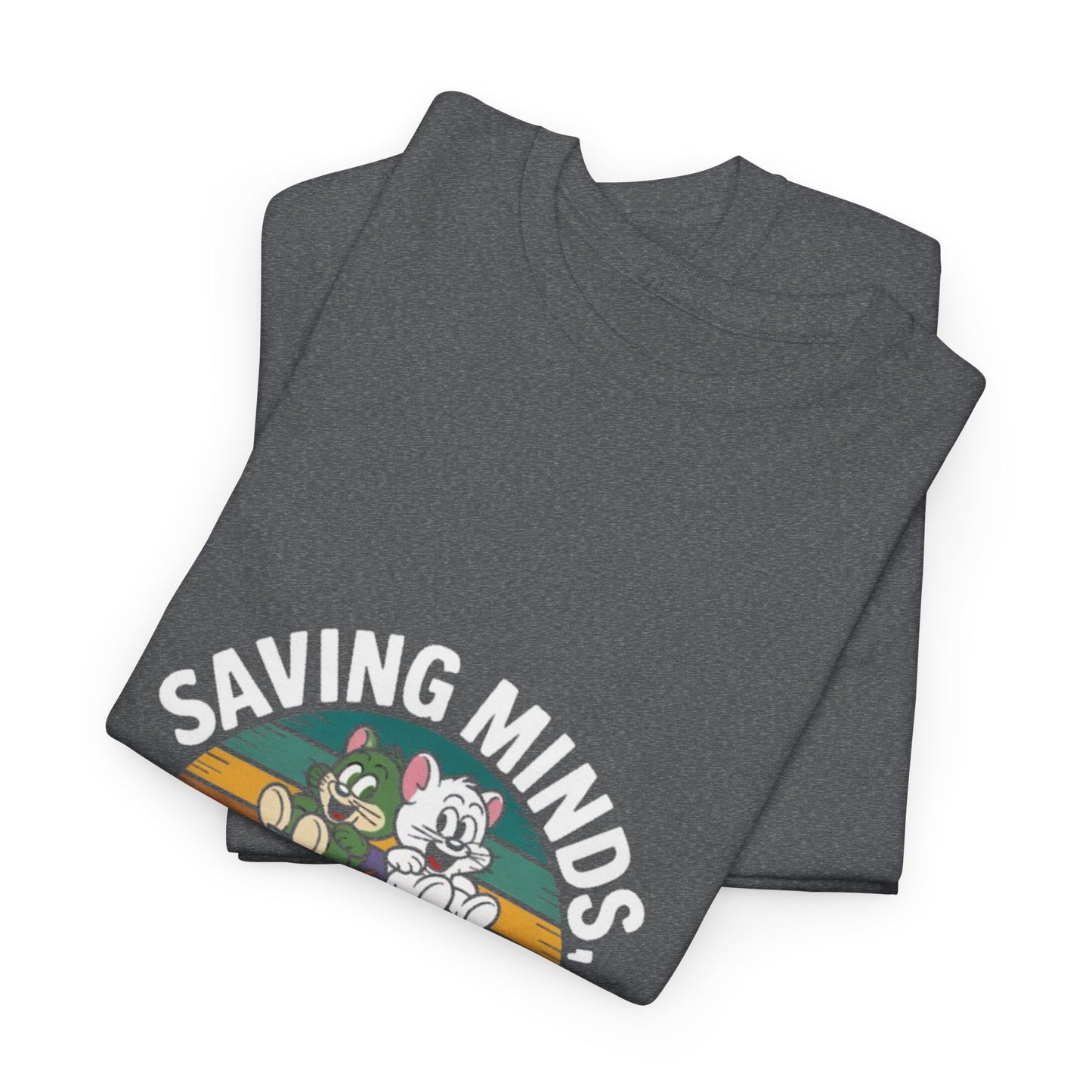 Unisex Heavy Cotton Tee - Saving Minds