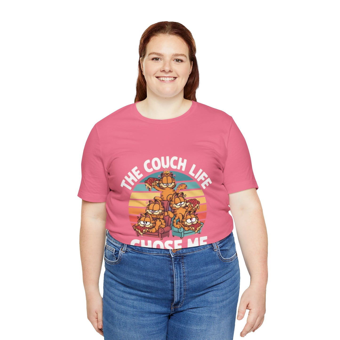 Vintage Unisex Tee - The Couch Life Chose Me
