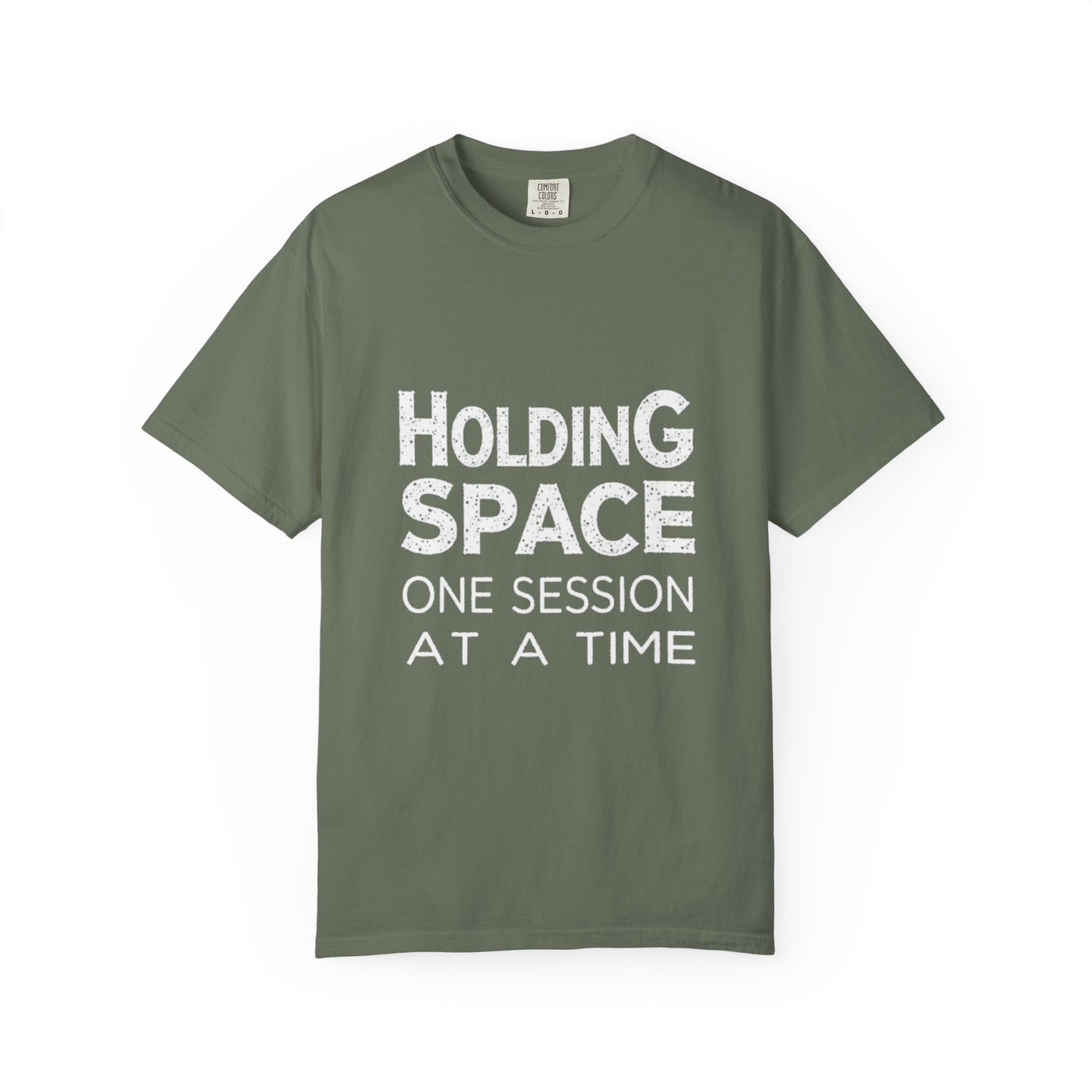 Unisex Garment-Dyed T-shirt -Holding Space