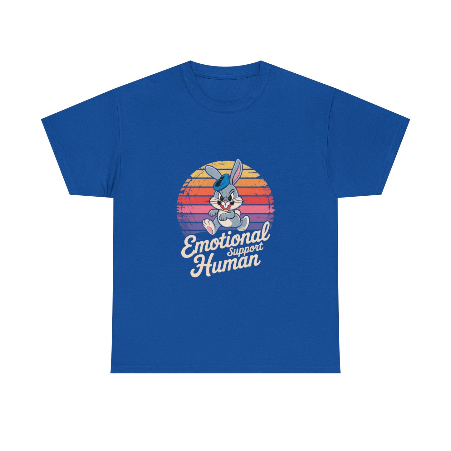 Unisex Heavy Cotton T-Shirt -Emotional Support Human Tee