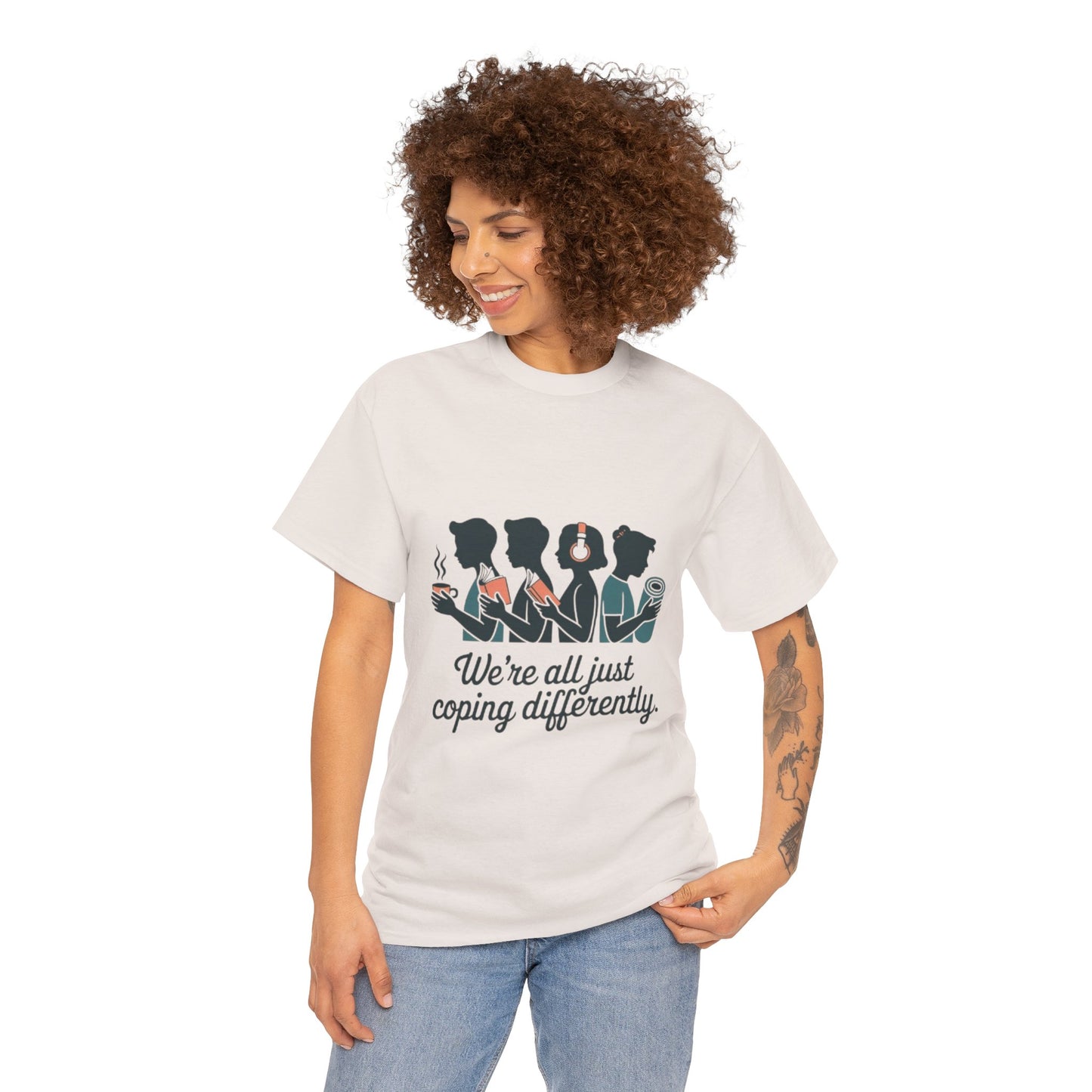 Coping Together Unisex Tee - Mental Health Awareness Apparel
