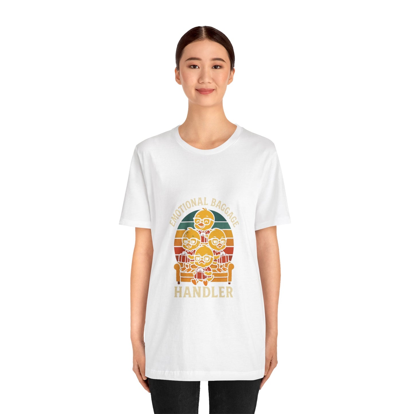 Unisex Jersey Short Sleeve T-Shirt - Emotional Baggage Handler