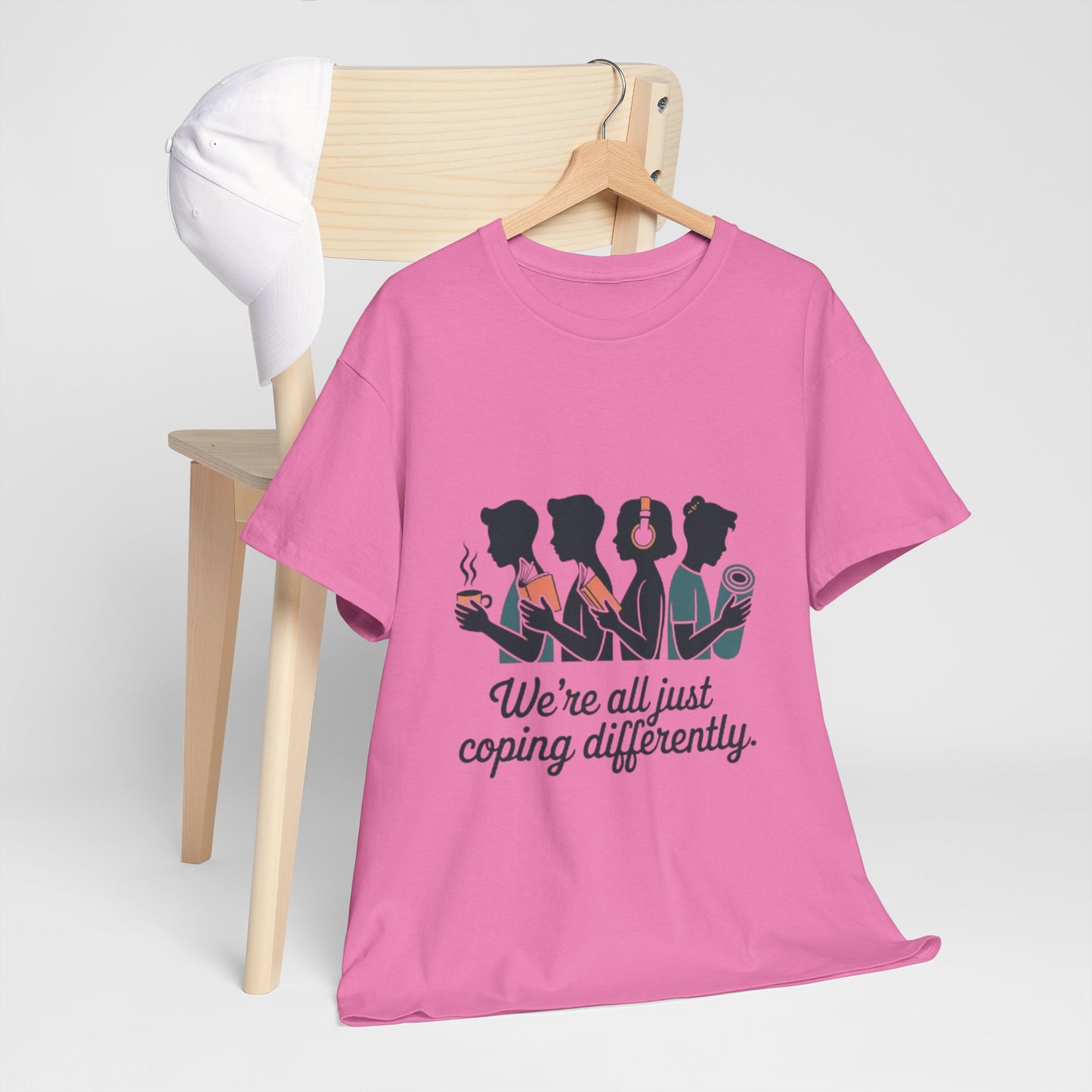 Coping Together Unisex Tee - Mental Health Awareness Apparel