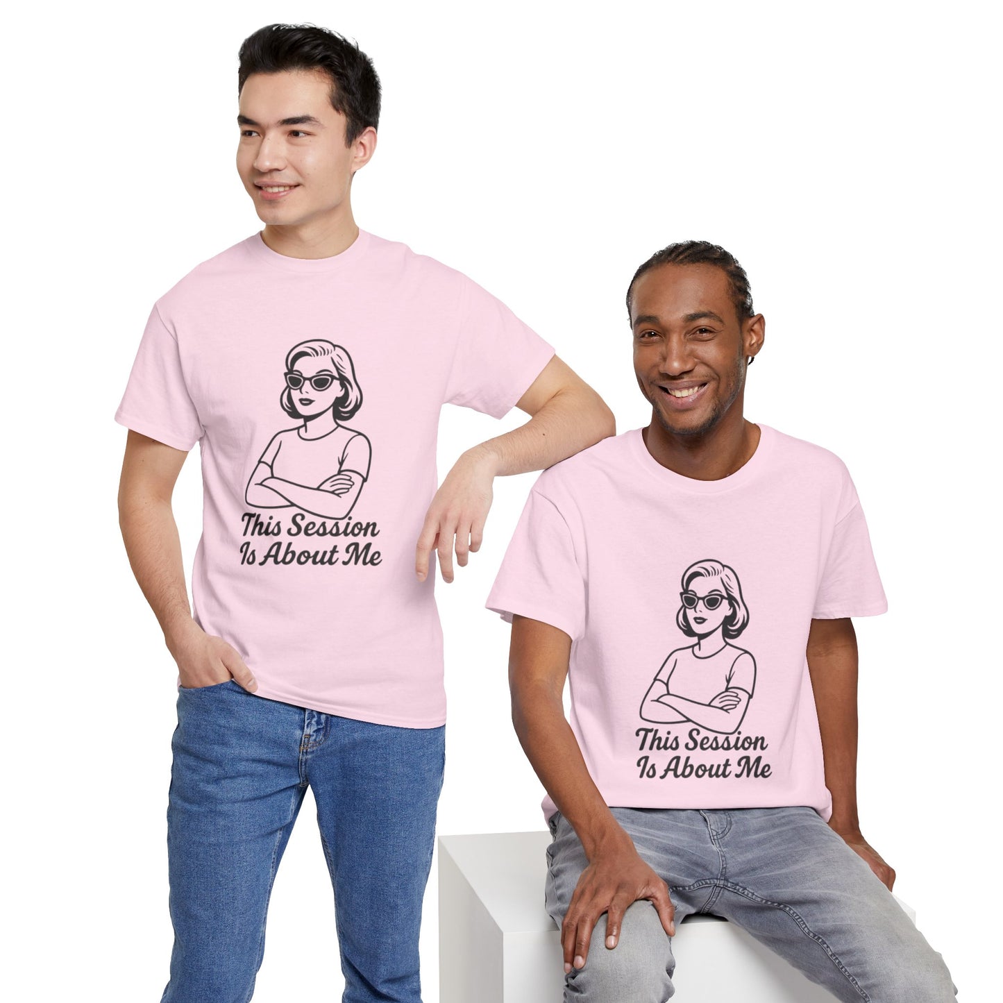 Empowered Statement Tee - This Session Is About Me