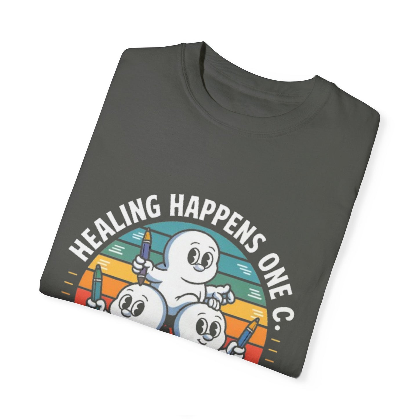 Unisex Garment-Dyed T-shirt - Healing Happens