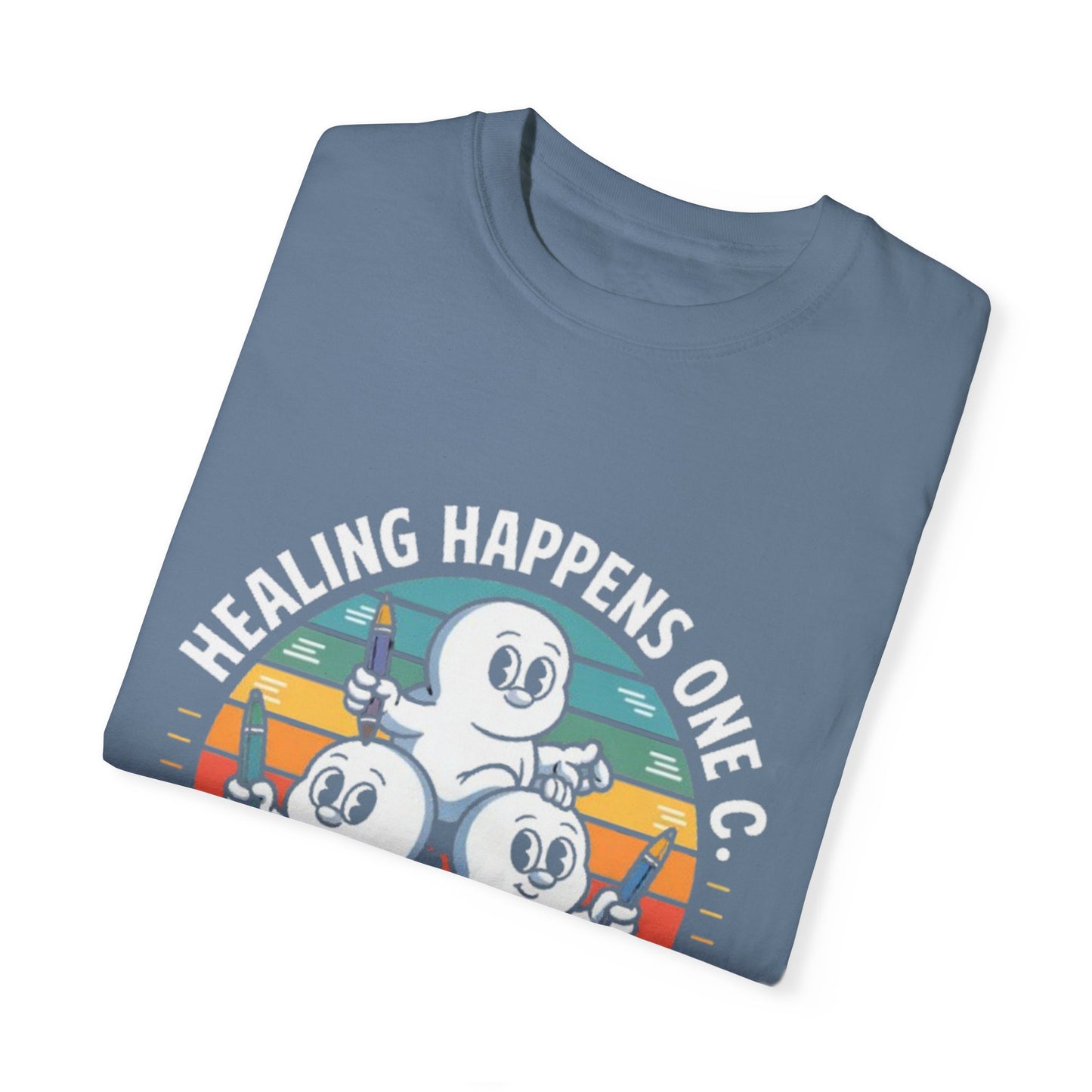 Unisex Garment-Dyed T-shirt - Healing Happens