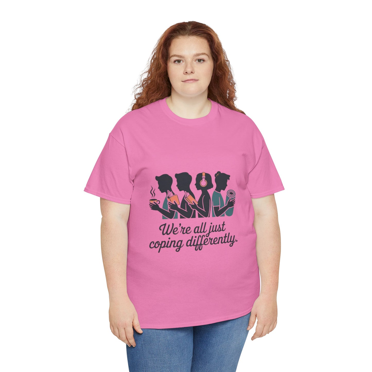 Coping Together Unisex Tee - Mental Health Awareness Apparel