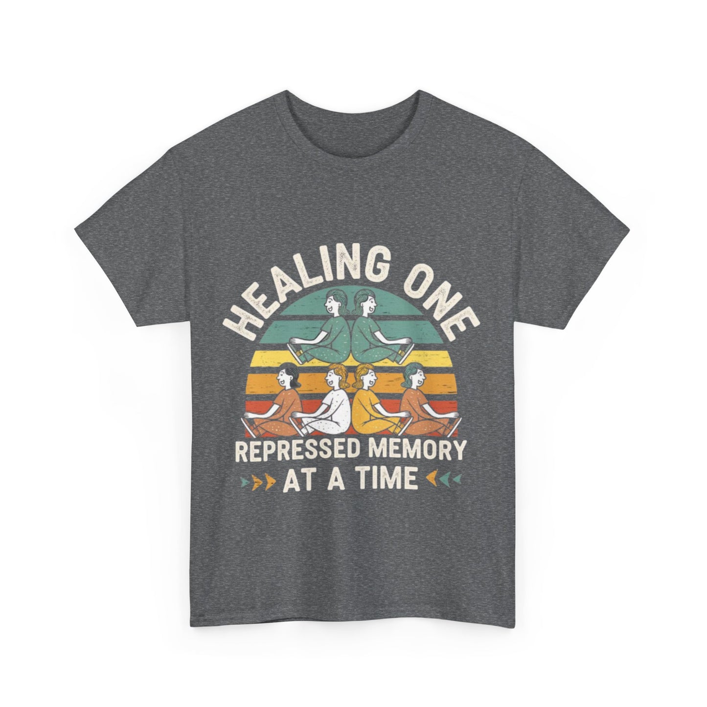 Unisex Heavy Cotton Tee -Healing repressed memories one at a time