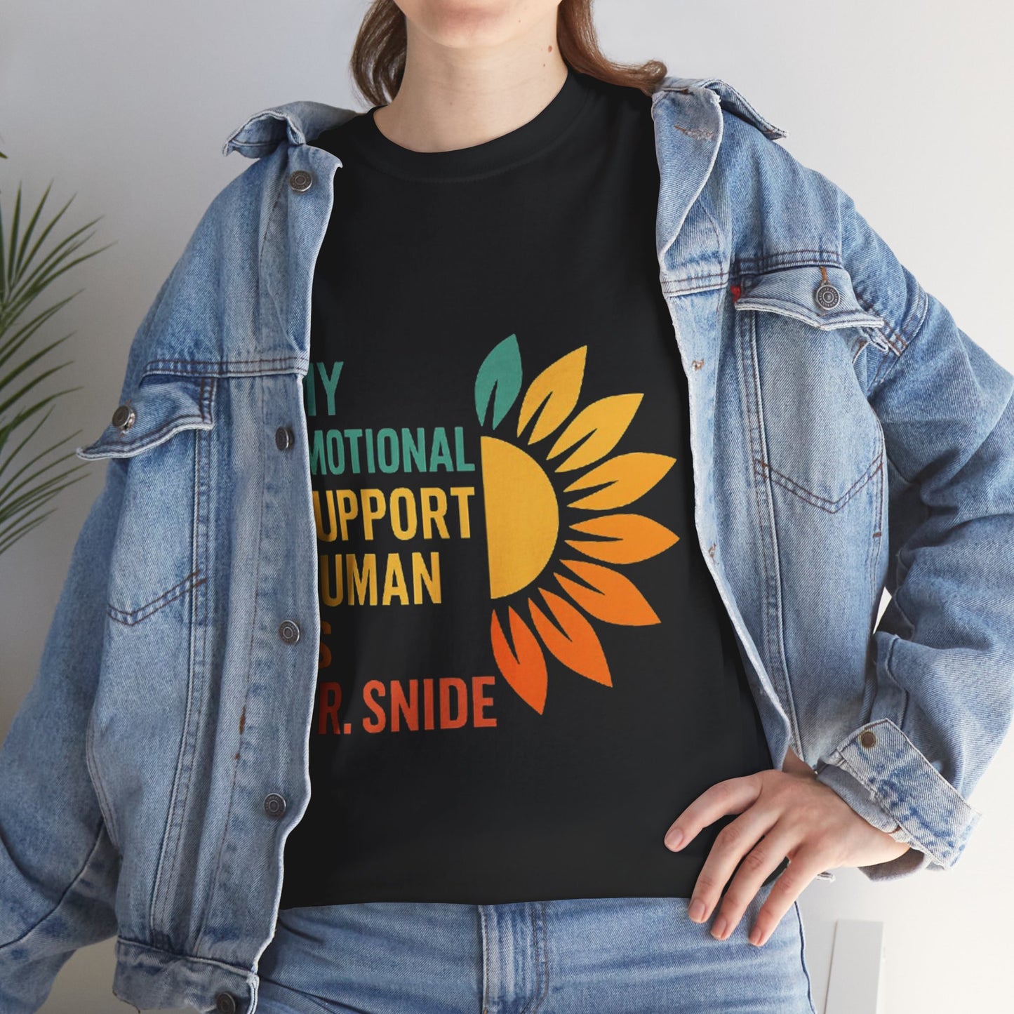 Emotional Support Unisex Tee | Heavy Cotton T-Shirt