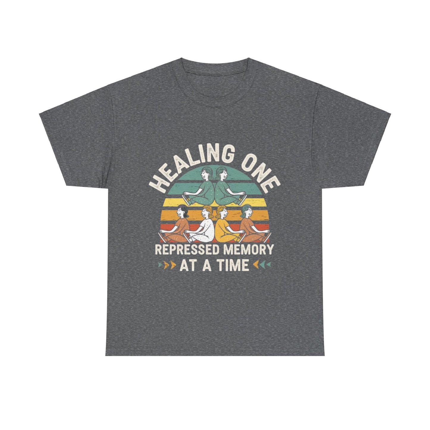 Unisex Heavy Cotton Tee -Healing repressed memories one at a time