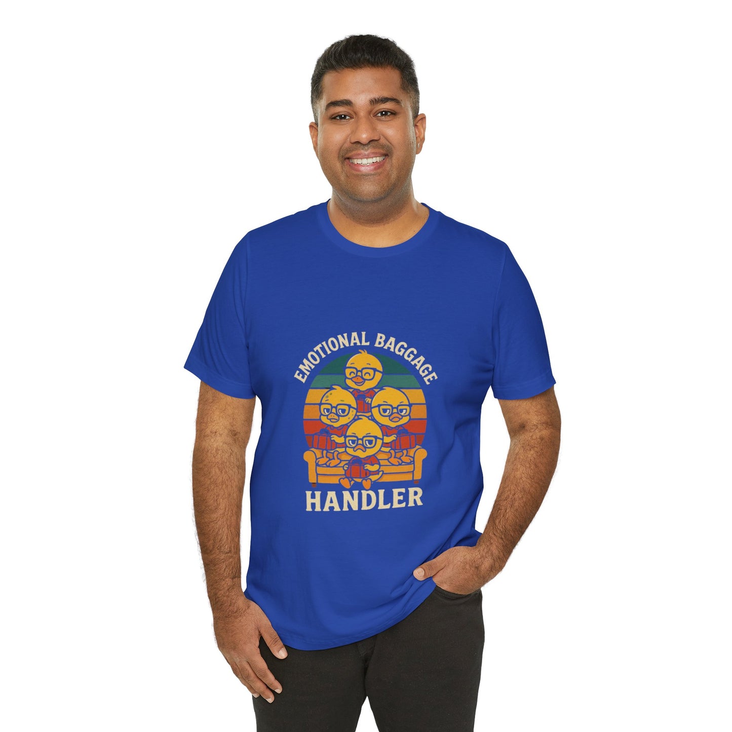 Unisex Jersey Short Sleeve T-Shirt - Emotional Baggage Handler