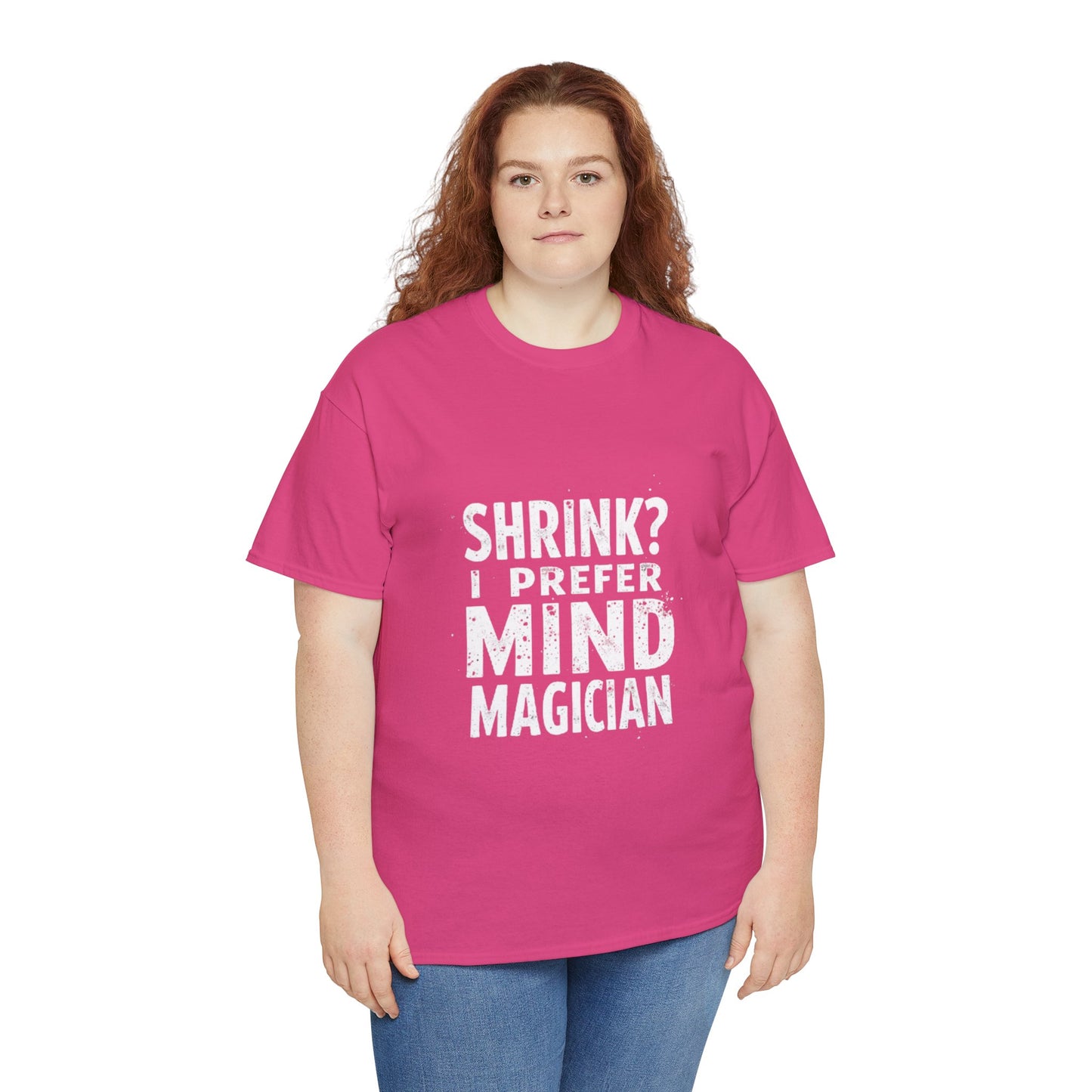 Unisex Heavy Cotton Tee -Mind Reading