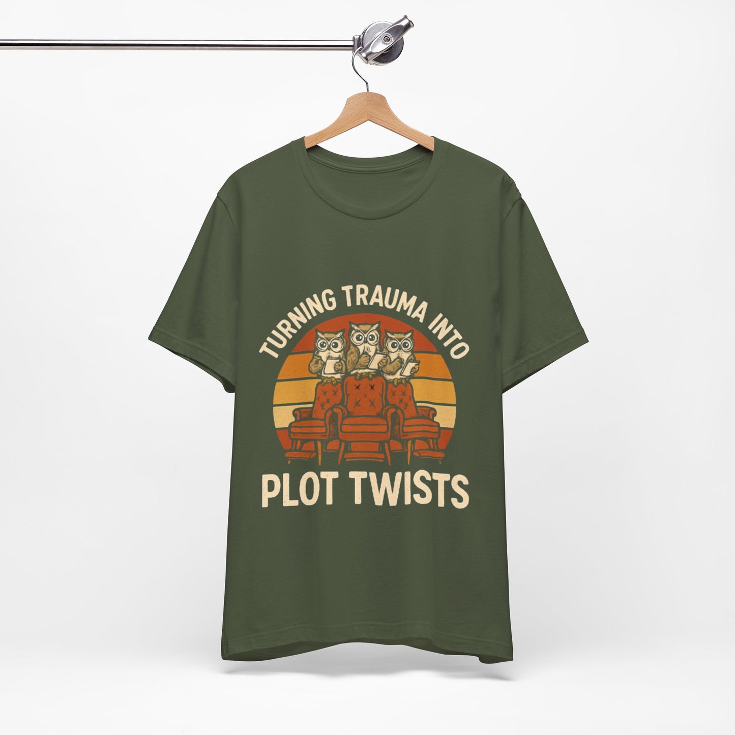 Turning Trauma into Plot Twists Tee, Unisex T-Shirt