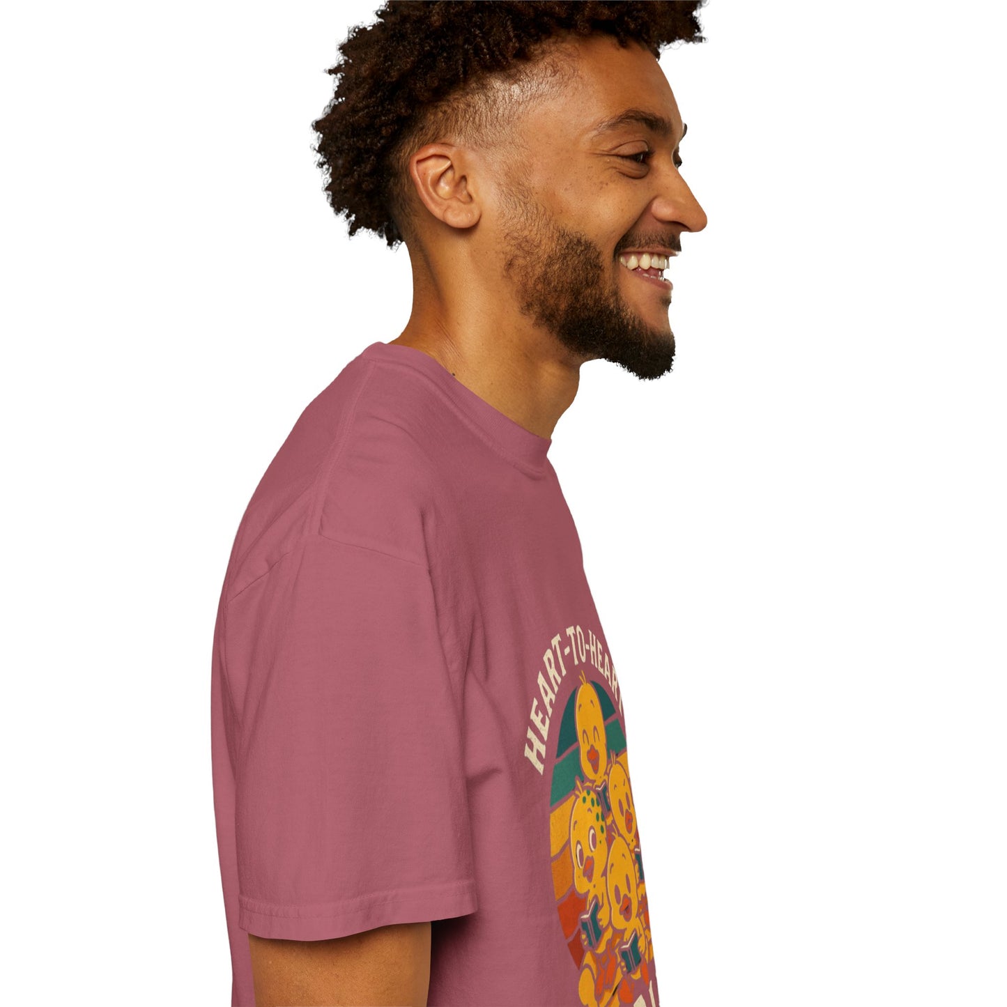 Unisex Garment-Dyed T-Shirt -Heart-to-Heart Talk