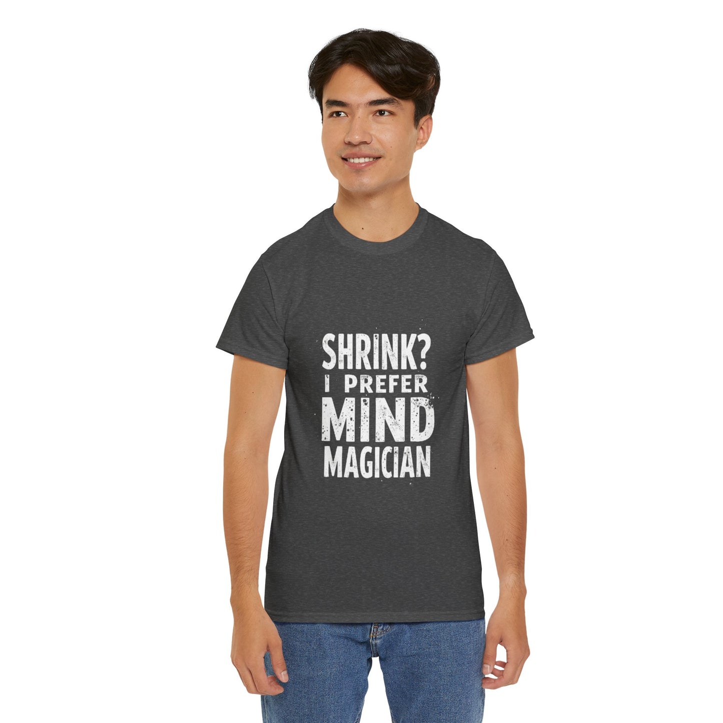 Unisex Heavy Cotton Tee -Mind Reading